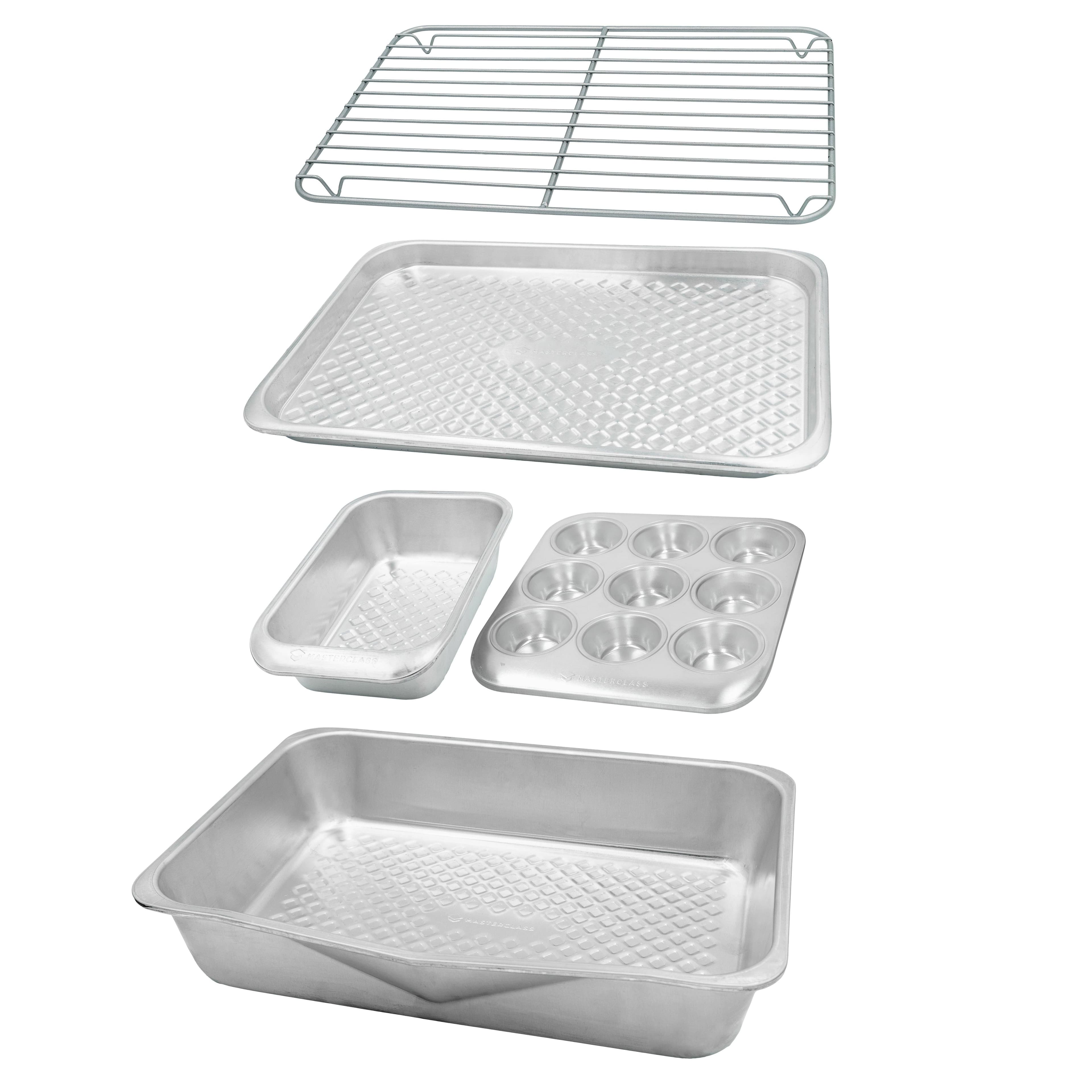 Recycled Aluminium 5pc Stacking Baking Set