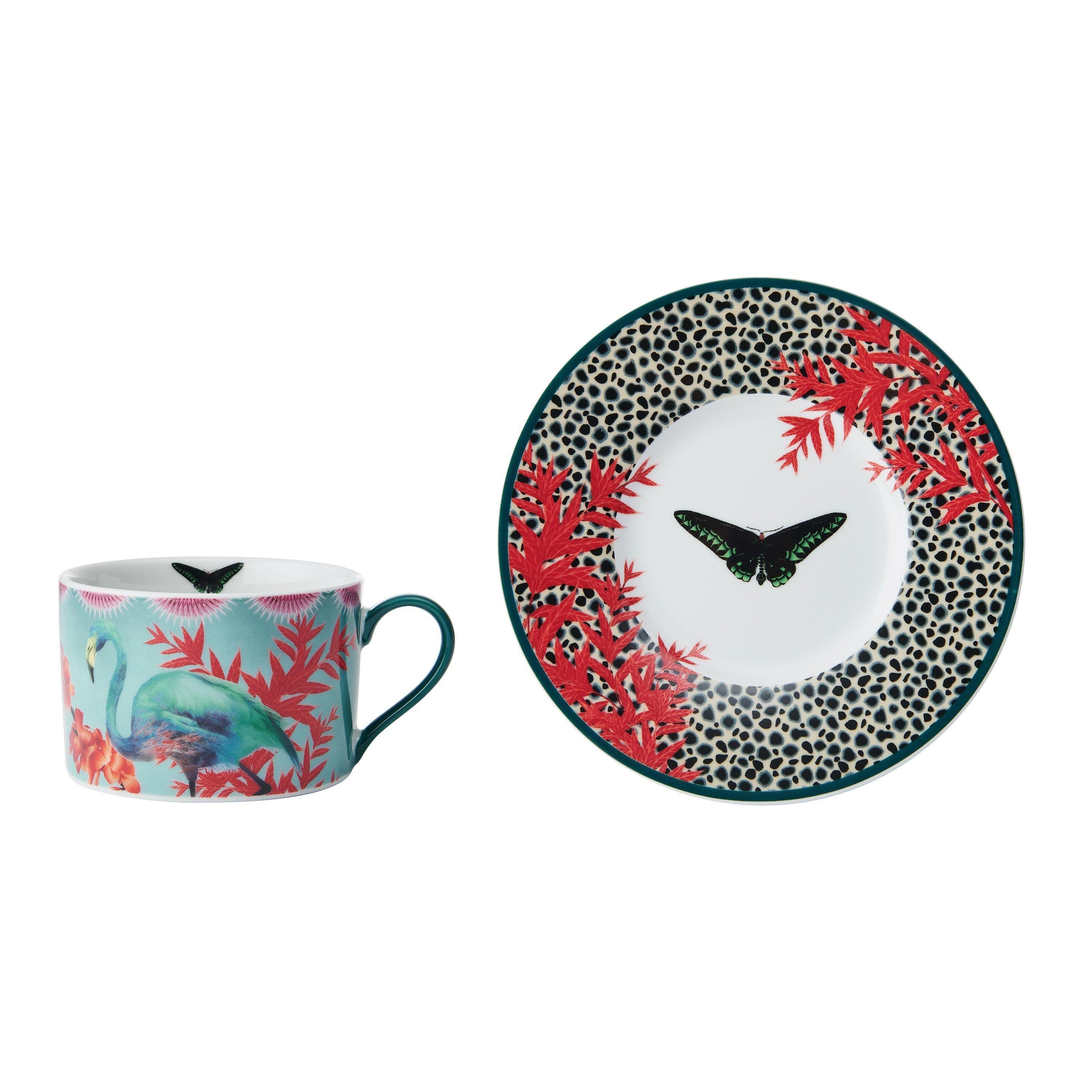 Sarah Arnett Porcelain Cup Saucer Set