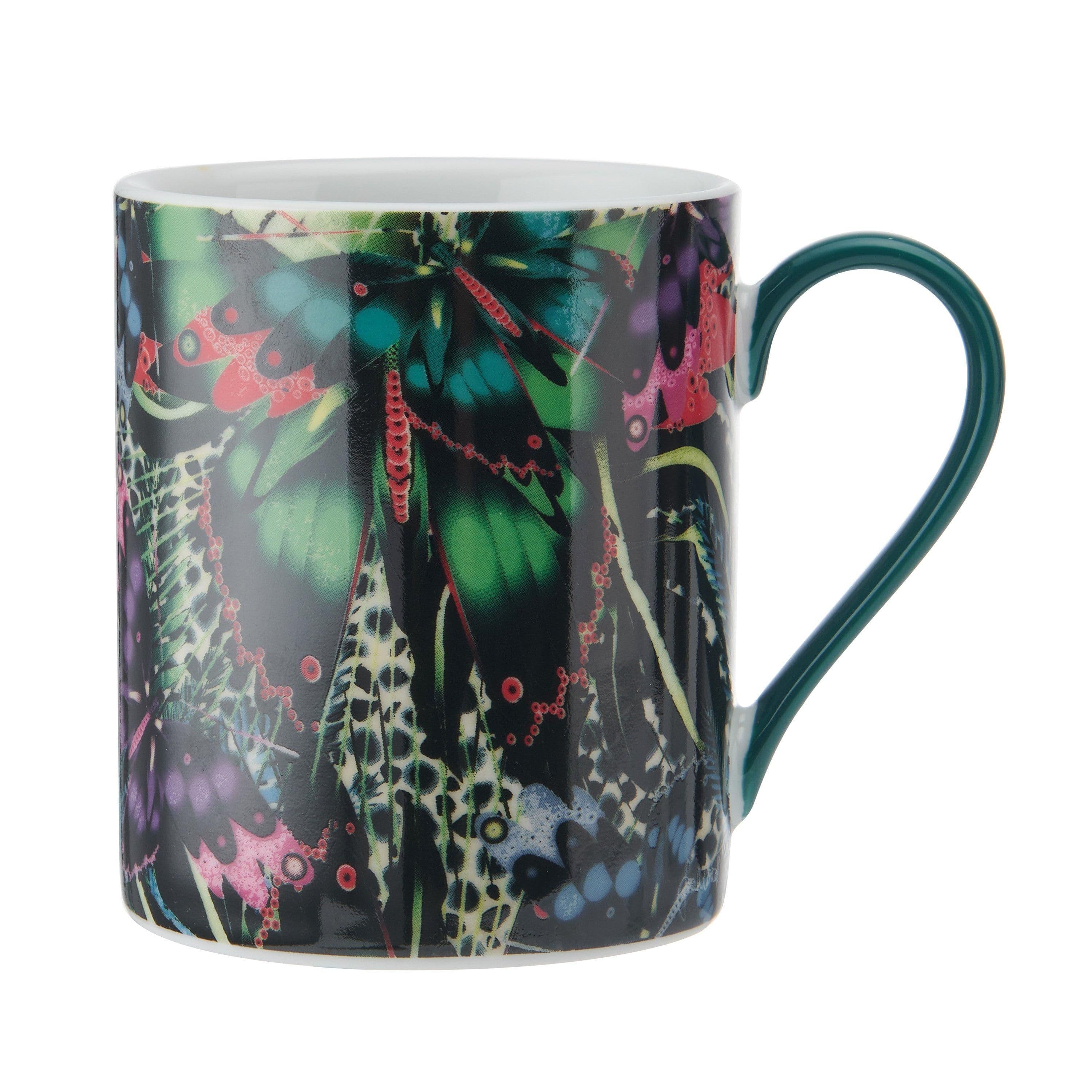 Sarah Arnett Porcelain Mug 350ml Butterfly Print
