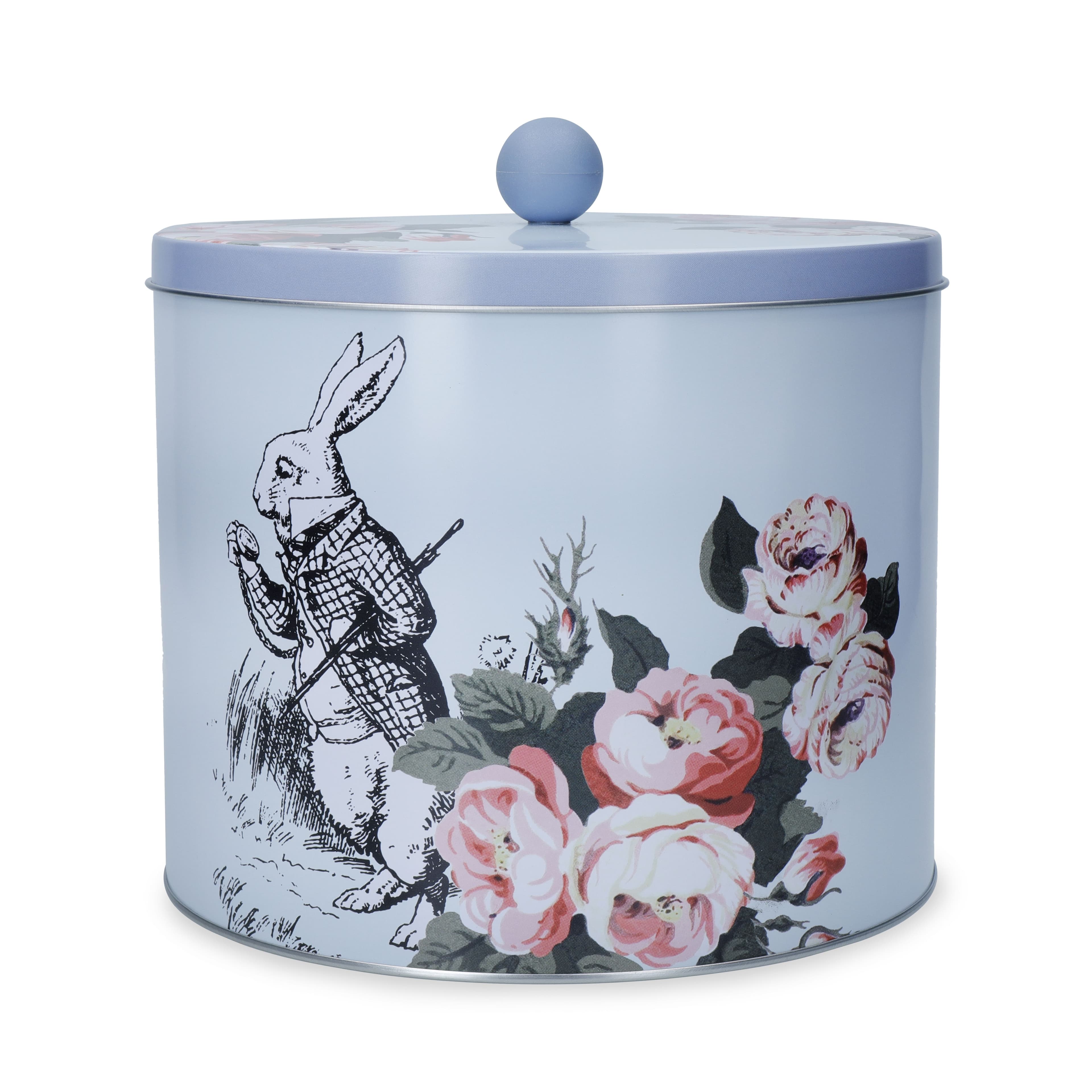 Biscuit Tin Metal Food Storage Caddy Lid