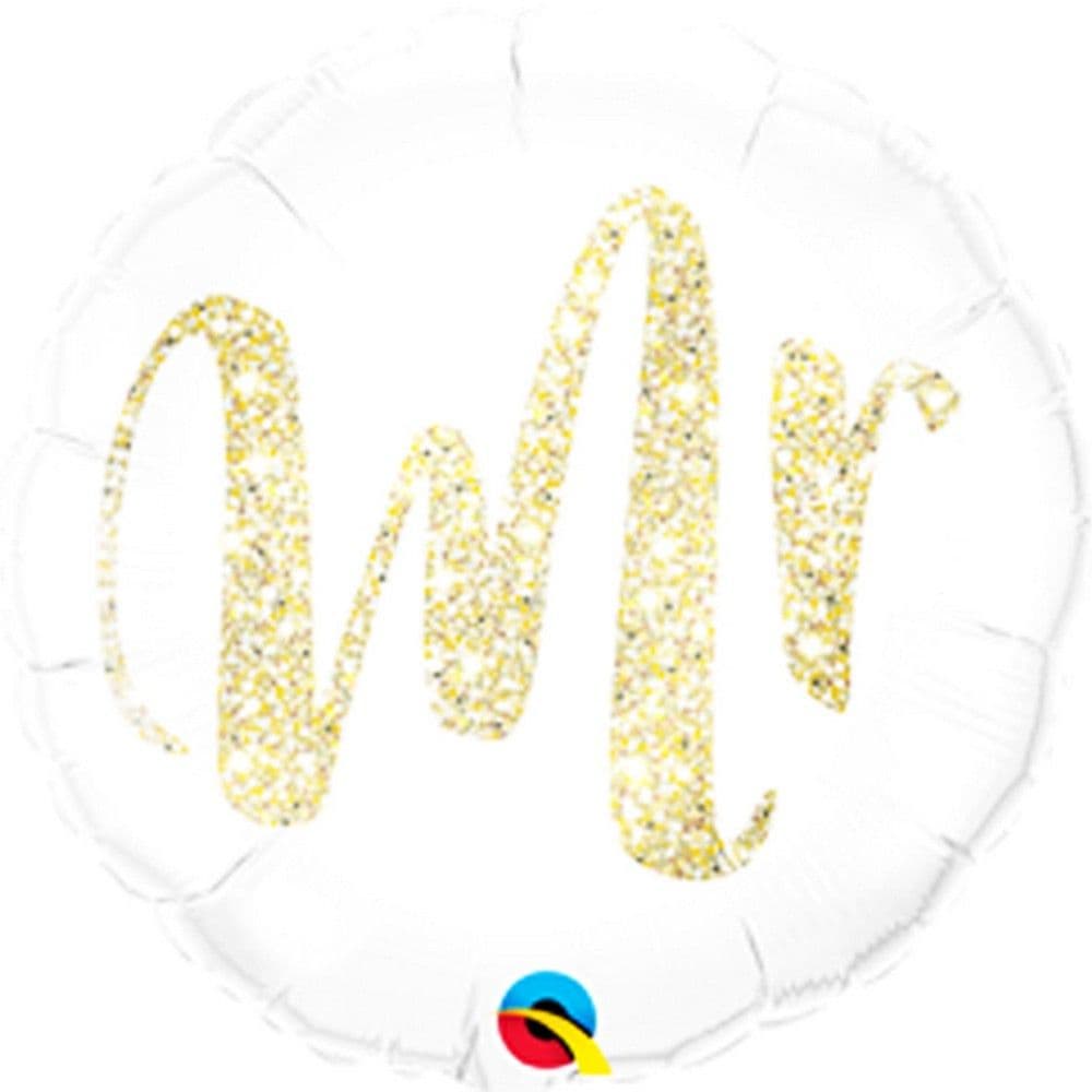 18in Mr. Glitter Foil Balloon