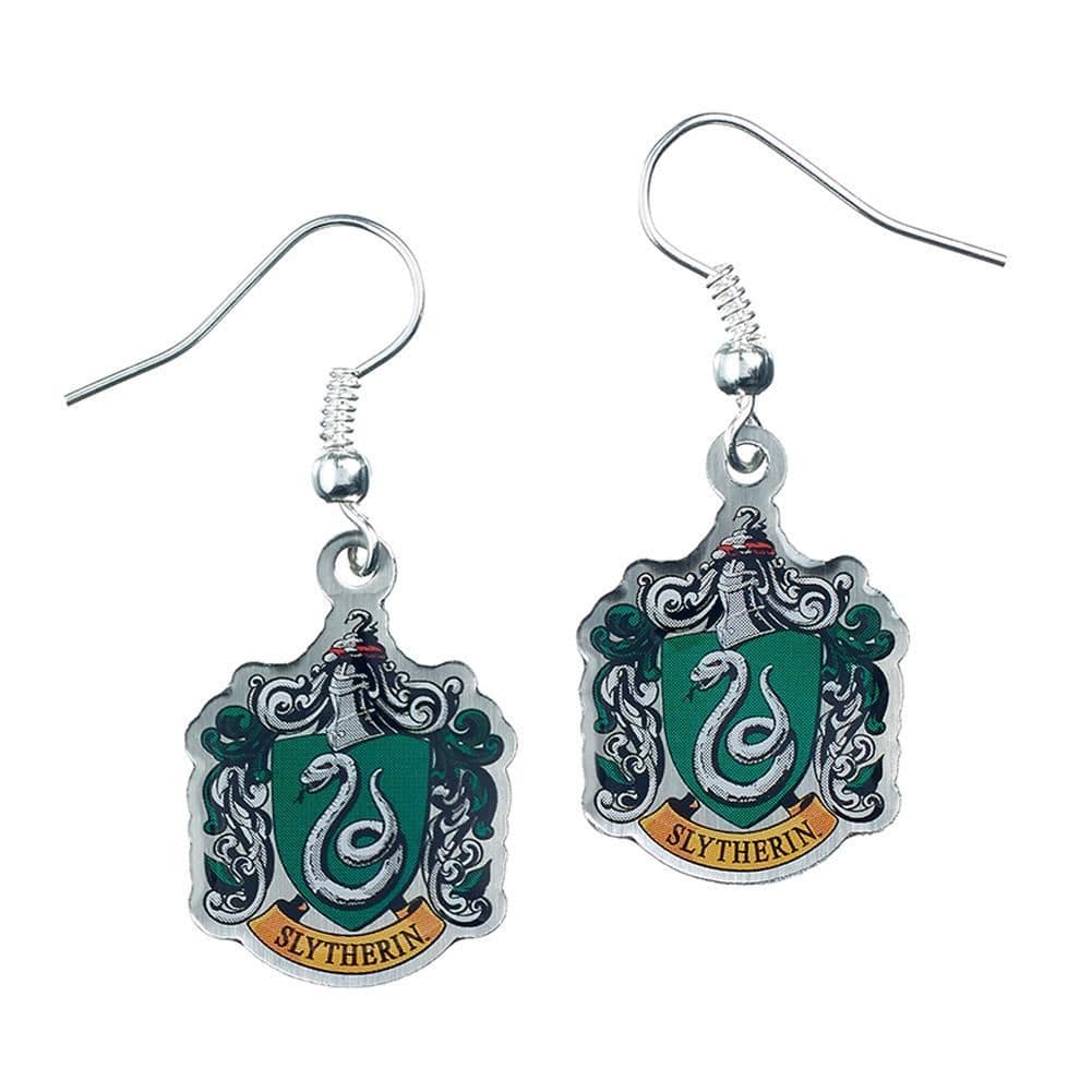 Plated Slytherin Earrings
