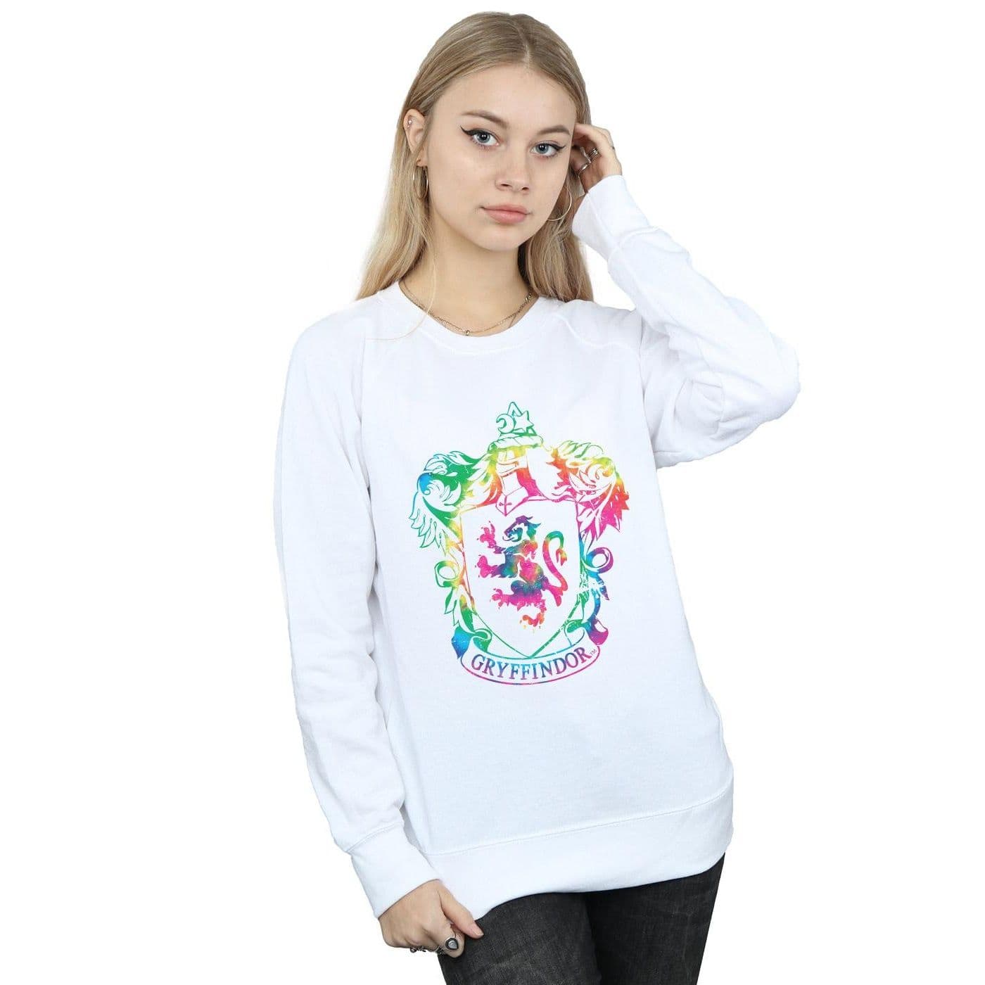 Gryffindor Crest Tie Dye Infill Sweatshirt