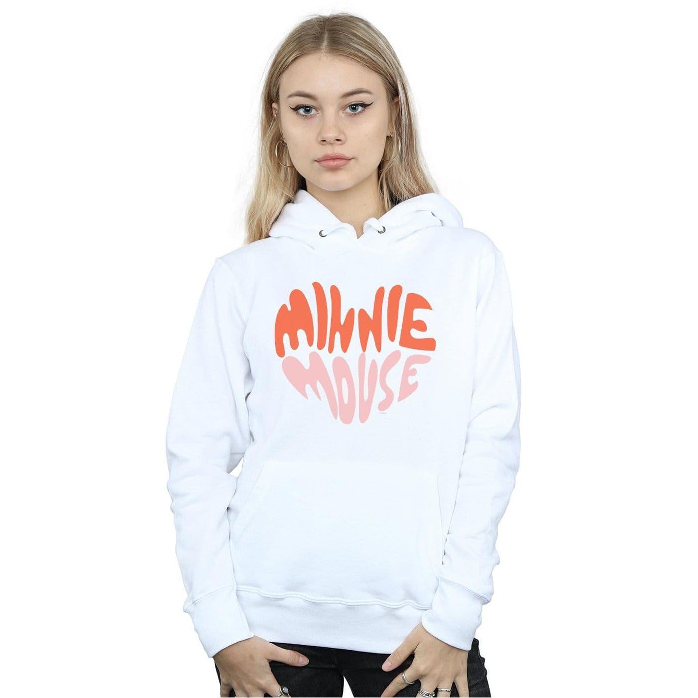 Minnie Mouse Heart Shaped Hoodie
