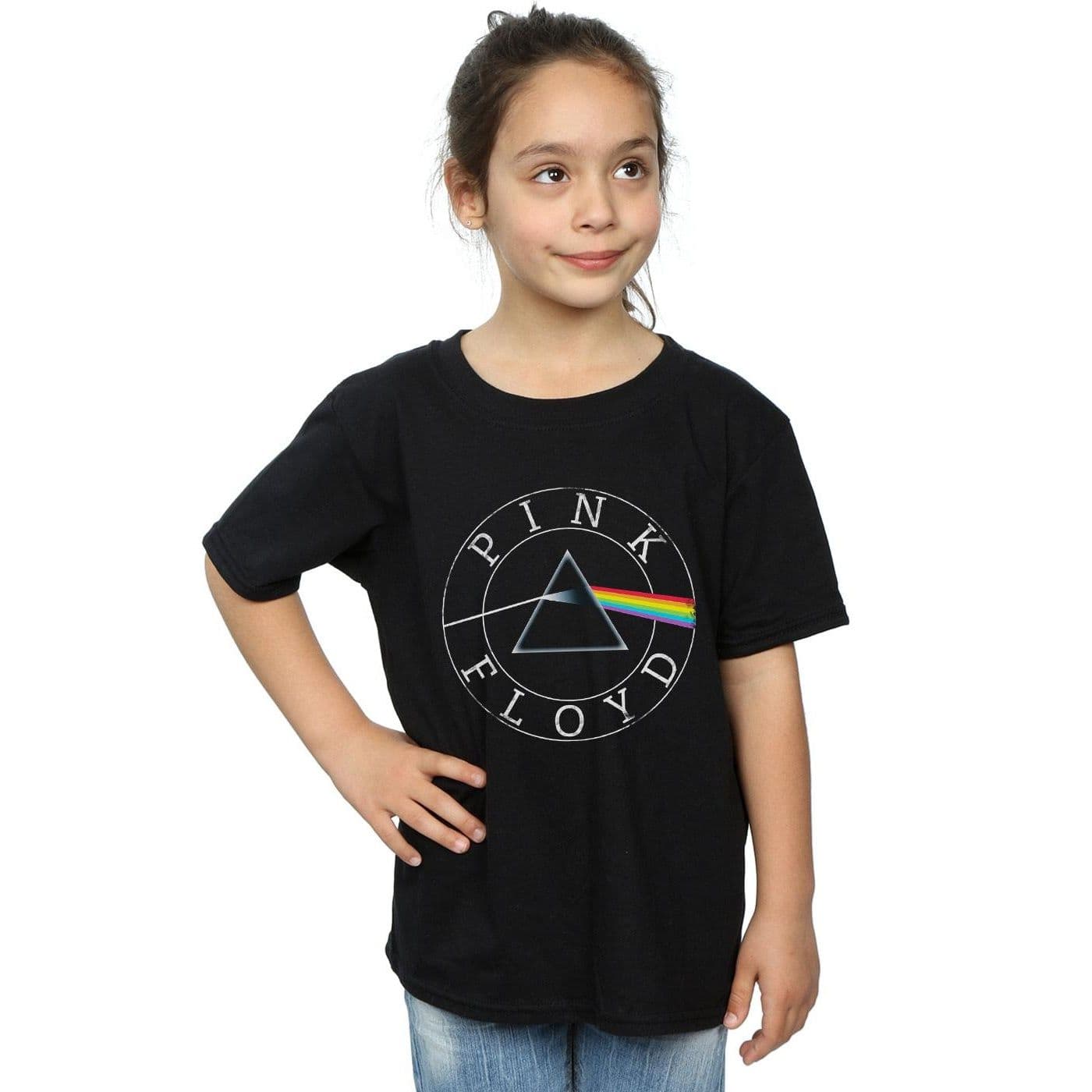Prism Circle Logo Cotton T Shirt