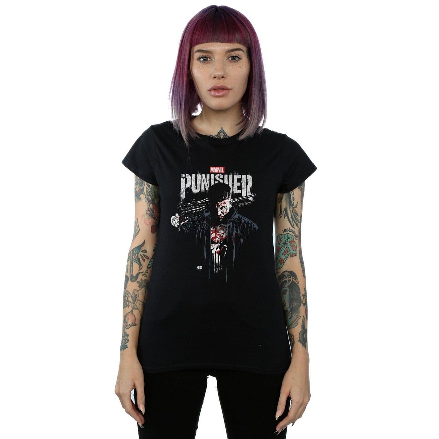 Punisher TV Series Frank Castle Cotton T Shirt