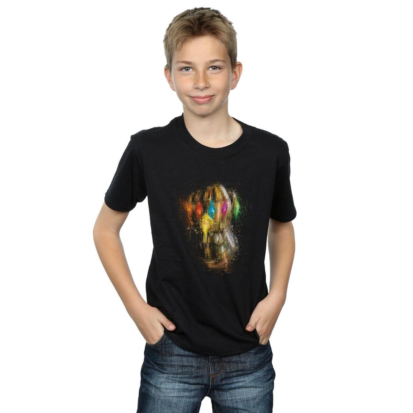 Avengers Endgame Infinity Gauntlet Splatter T Shirt