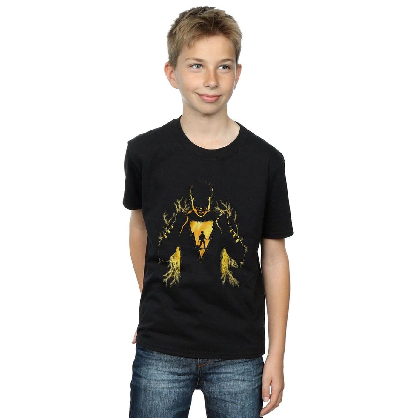 Shazam Lightning Silhouette T-Shirt