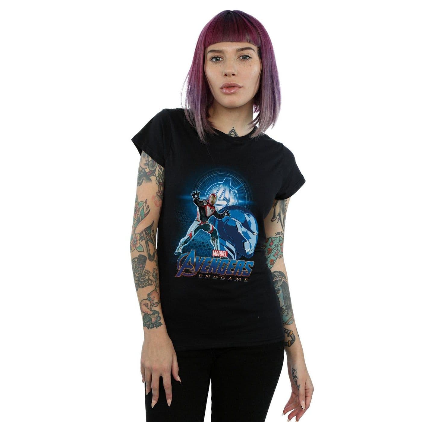 Avengers Endgame Iron Man Team Suit Cotton T Shirt