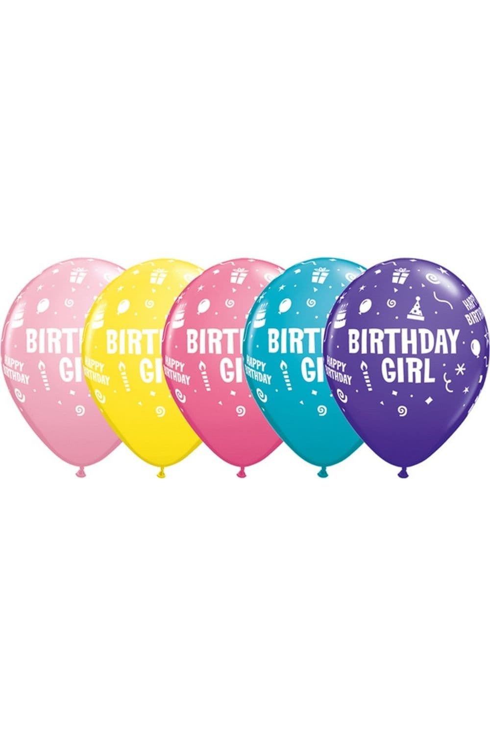 11 Inch Assortment Birthday Latex Balloons