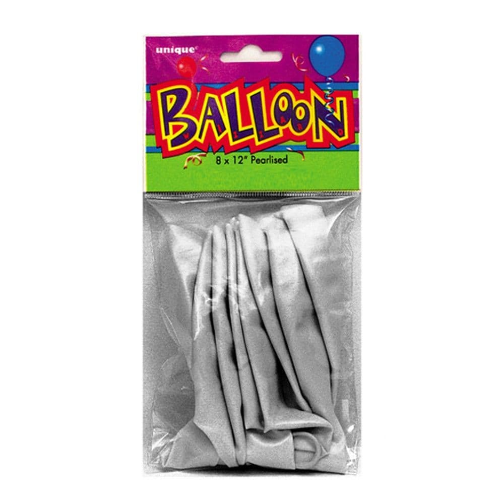 12 Inch Pearlised Latex Balloons