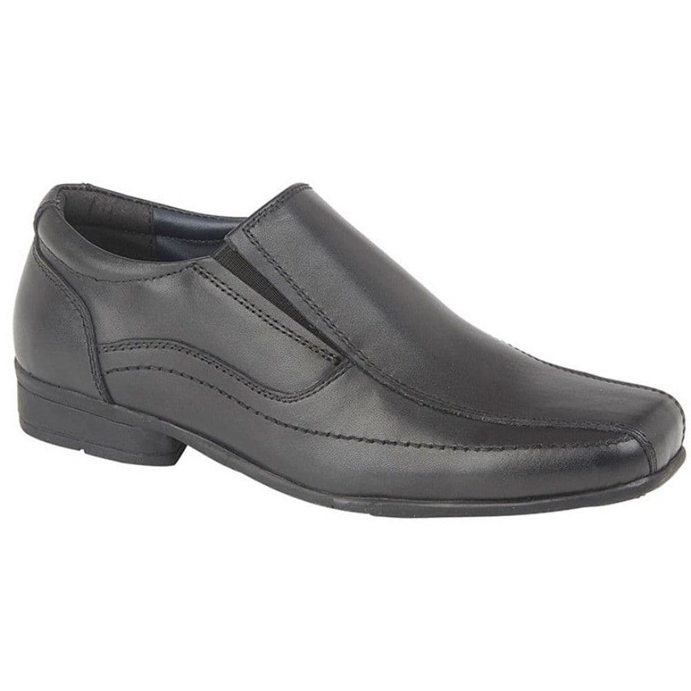 Leather Twin Gusset School Shoes