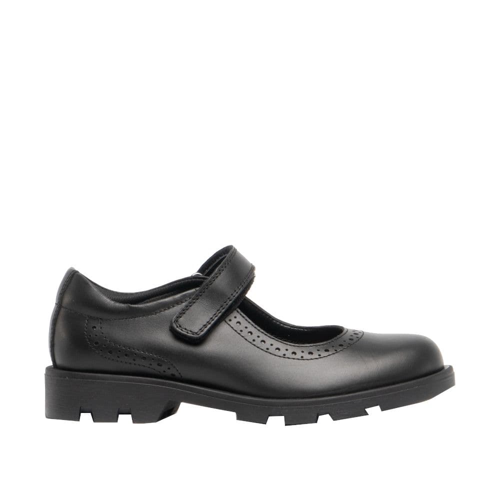 Leather Touch Fastening Bar Shoe