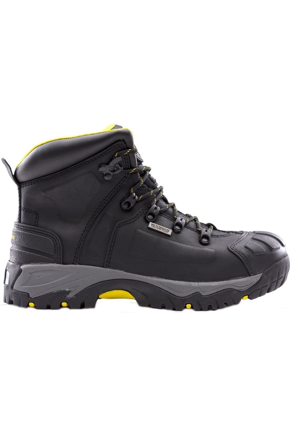 Waterproof Wide Fit Leather Safety Boot