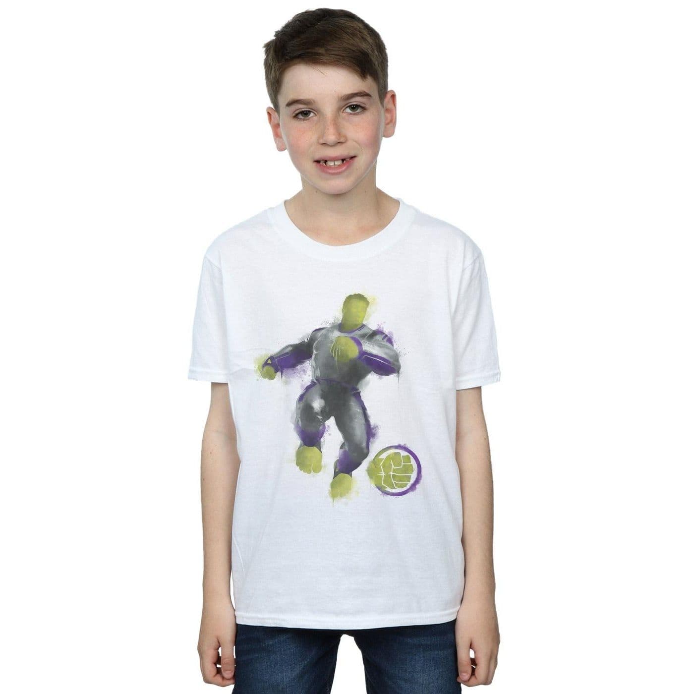 Avengers Endgame Painted Hulk T Shirt