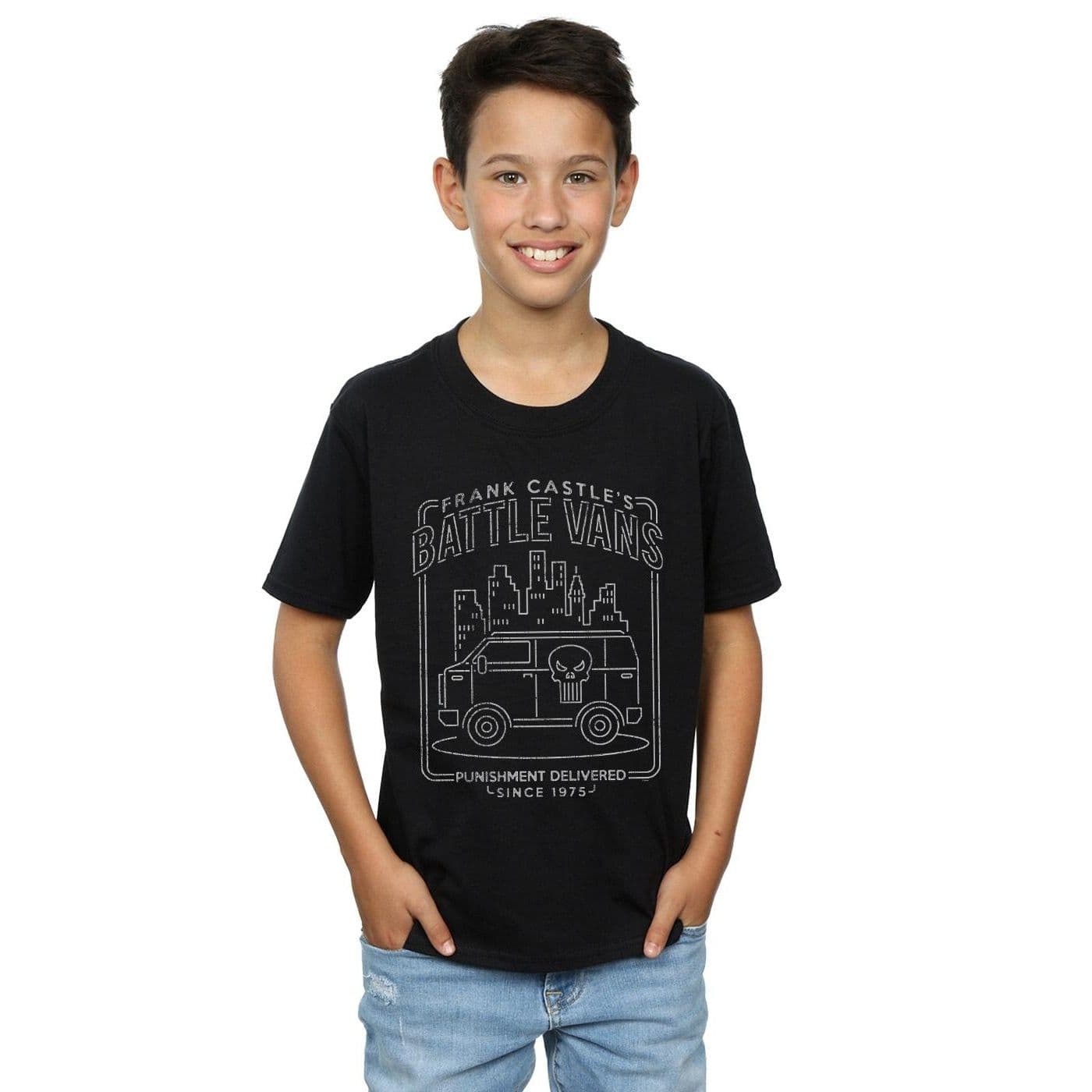 Punisher Frank Castle´s Battle Vans T Shirt
