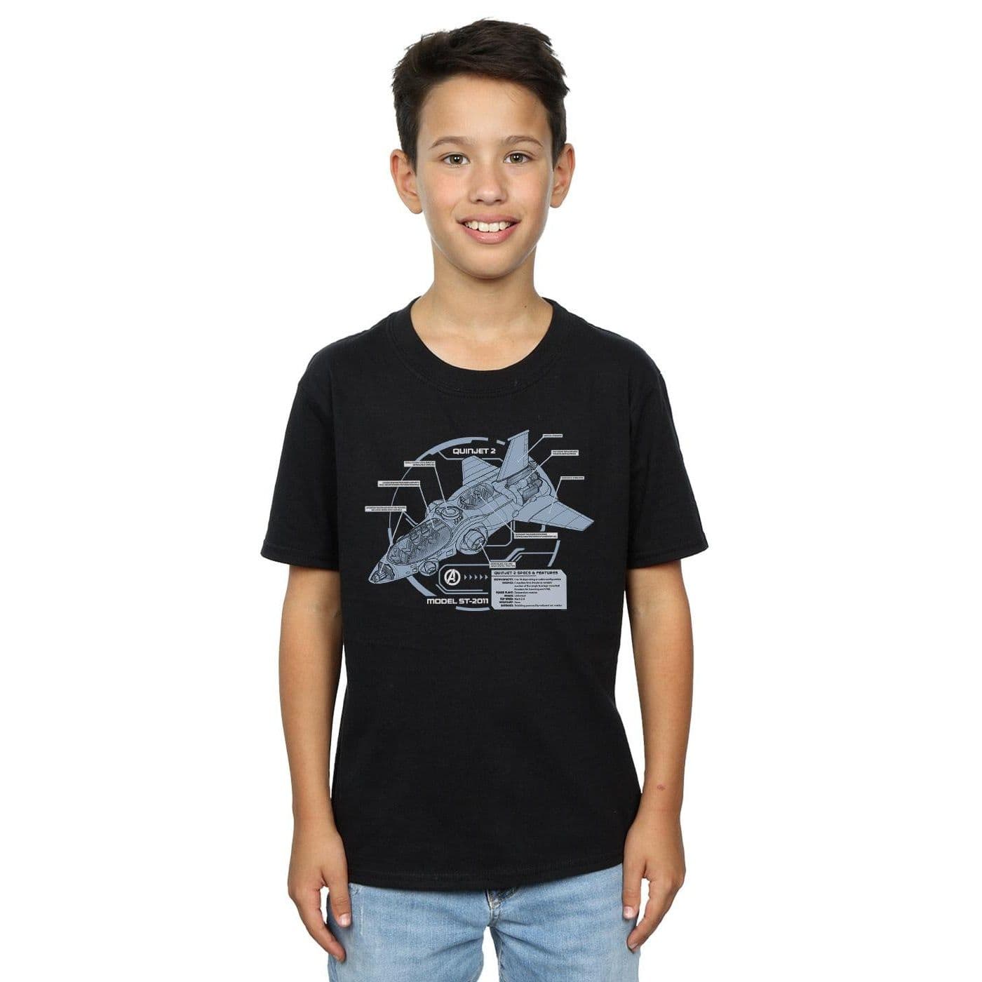 Avengers Quinjet Breakdown T Shirt
