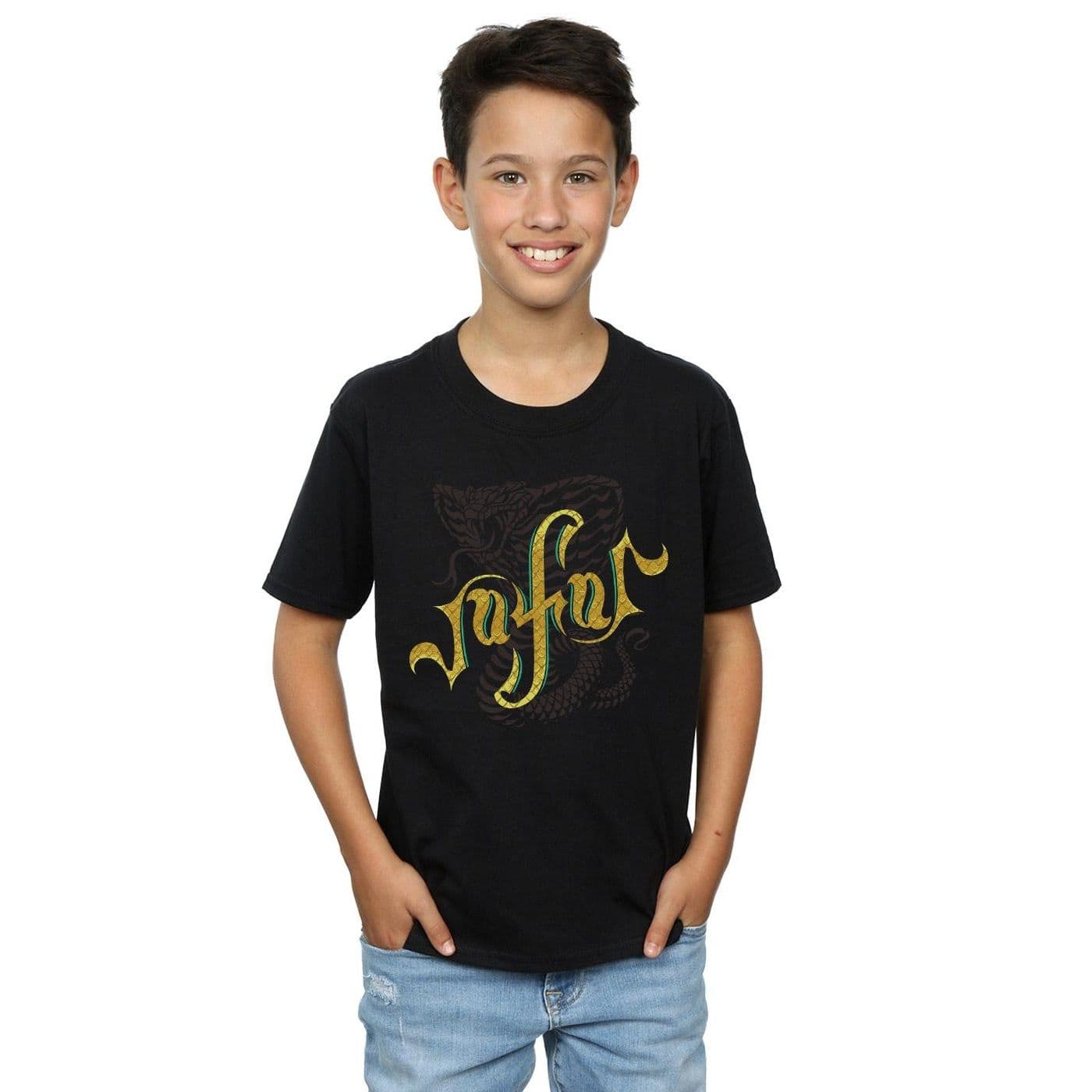 Aladdin Movie Jafar Snake Logo T Shirt