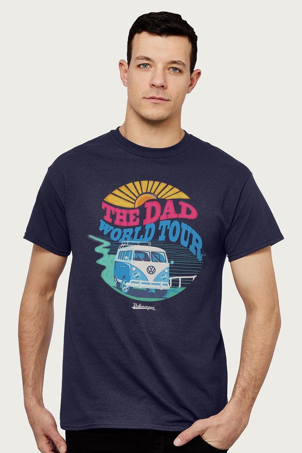 Dad World Tour Fathers Day T Shirt