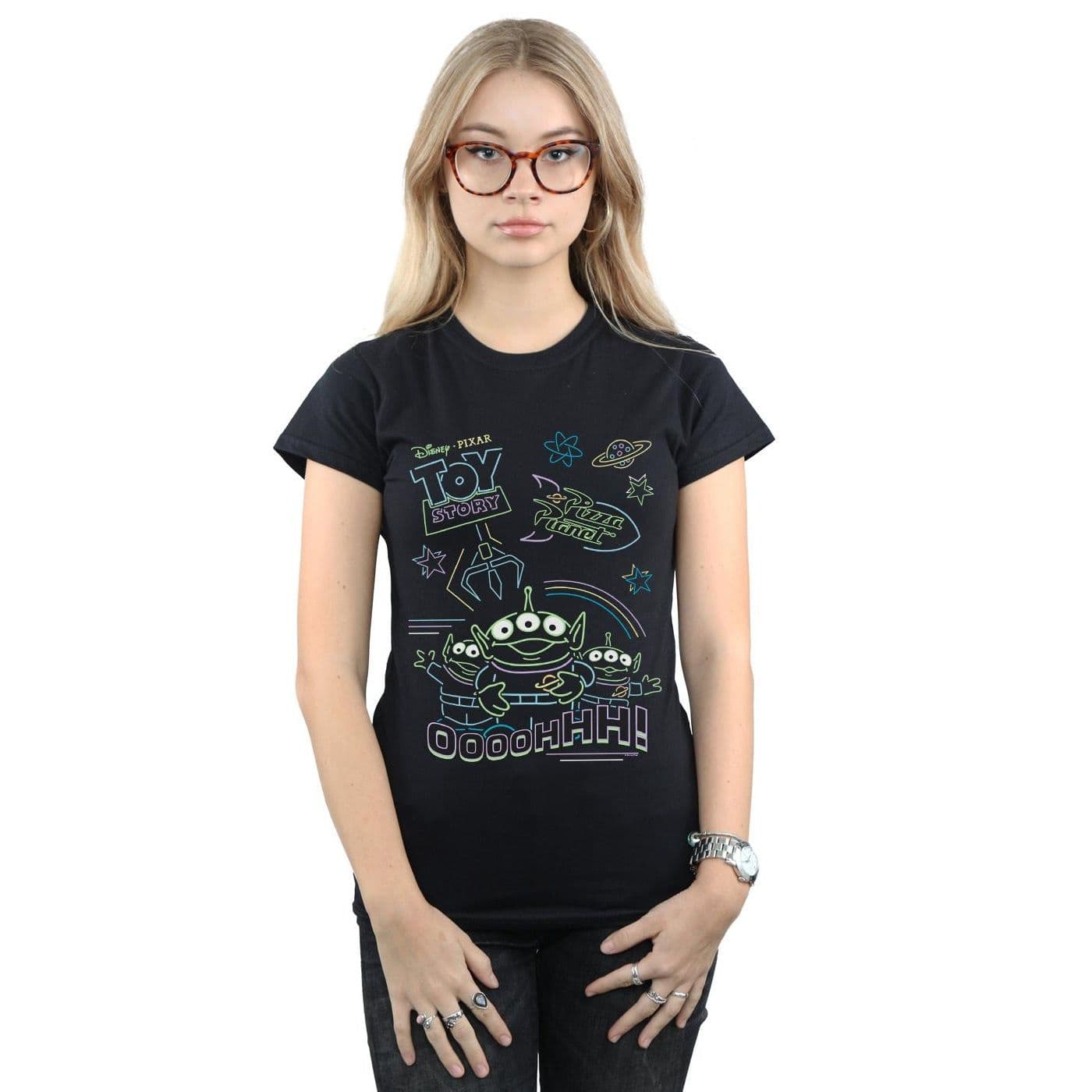 Toy Story Neon Little Cotton T Shirt