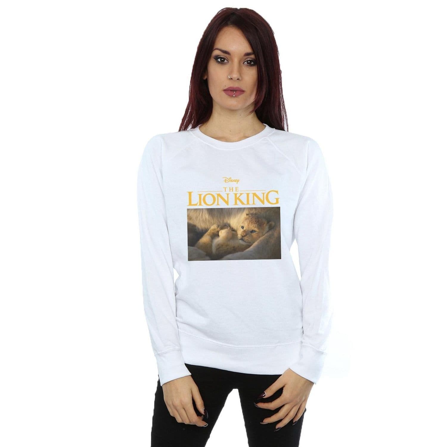 Lion King Movie Simba Photo Sweatshirt