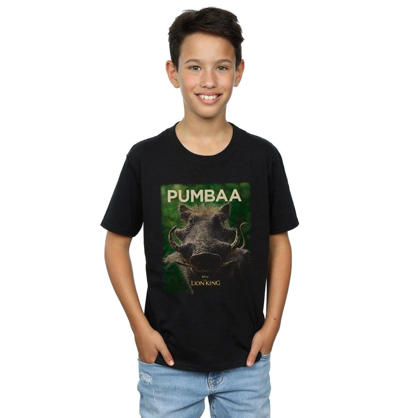 Lion King Movie Pumbaa Poster T Shirt