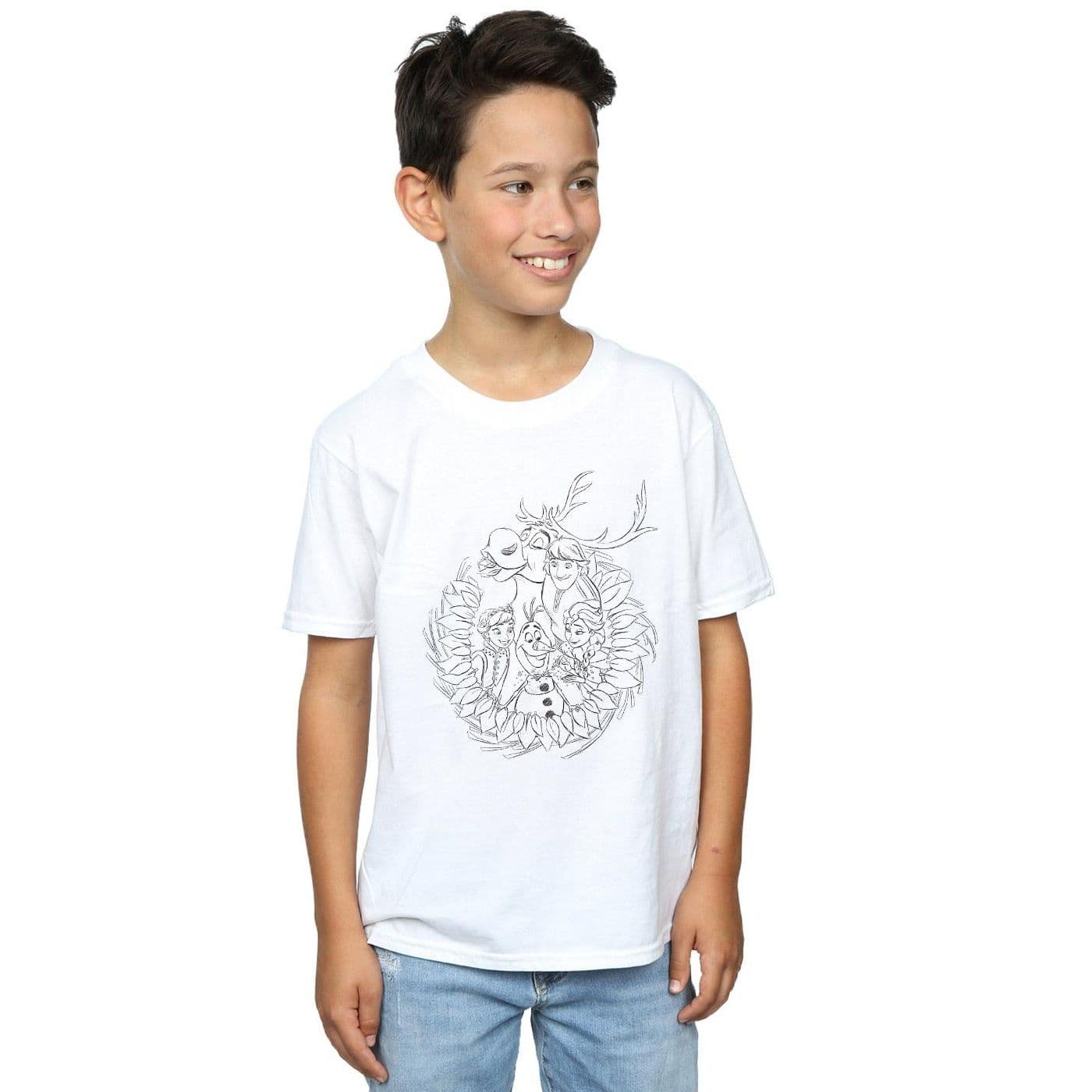 Frozen Friends Wreath T Shirt