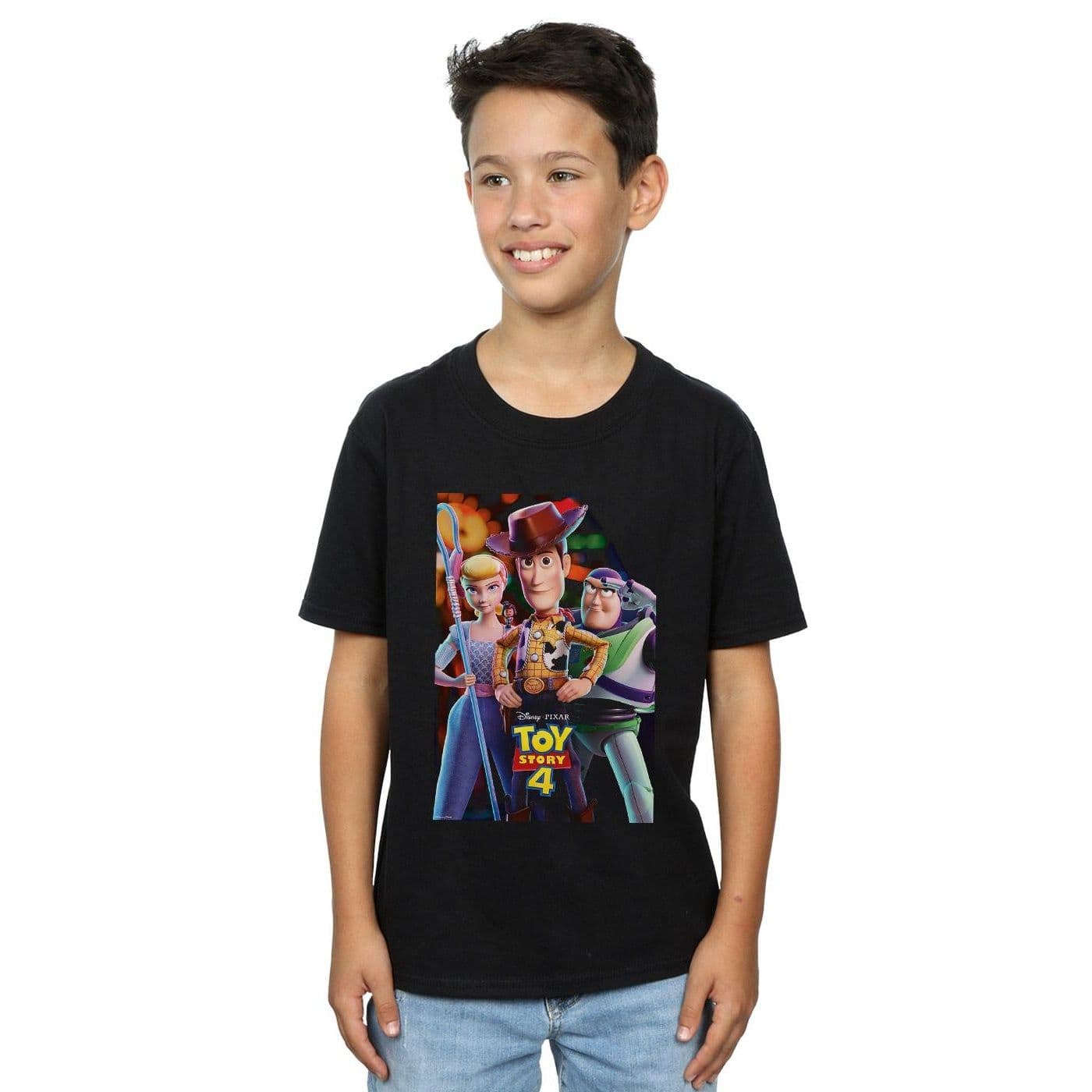 Toy Story 4 Buzz Woody Bo Peep Poster T Shirt