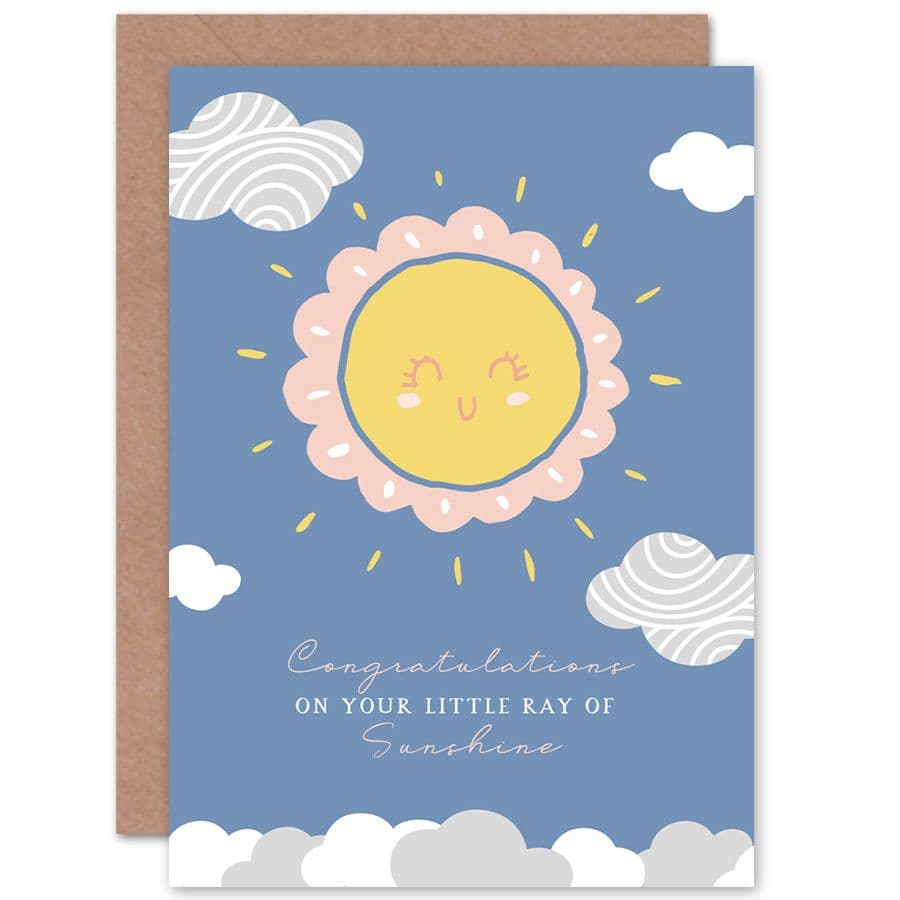Congratulations Little Sunshine Greetings Card