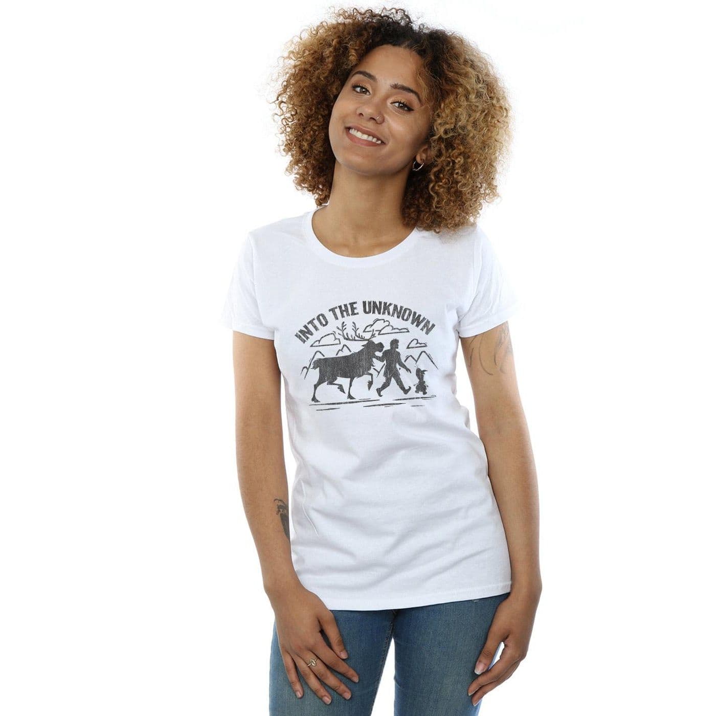 Frozen 2 Into Unknown Cotton T Shirt
