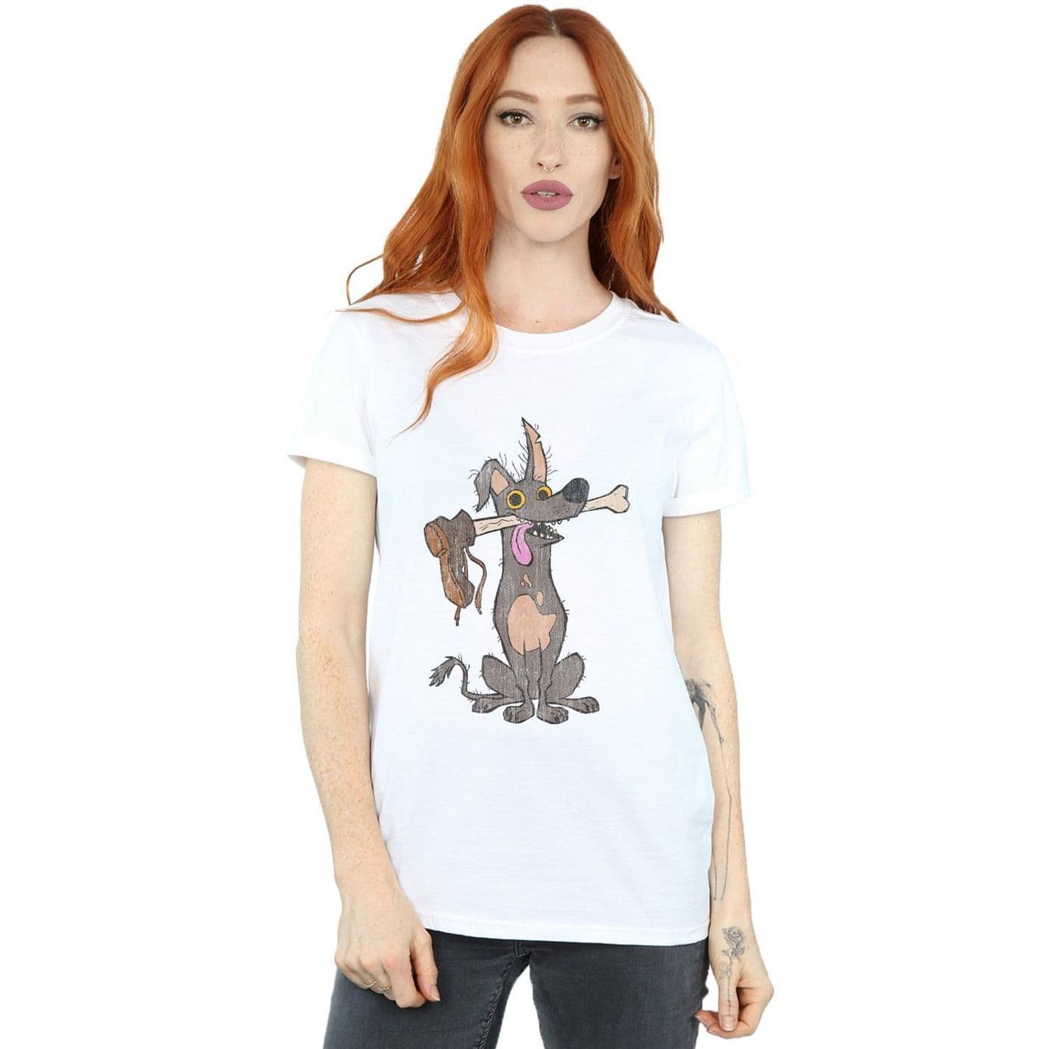 Coco Dante Bone Cotton Boyfriend T Shirt
