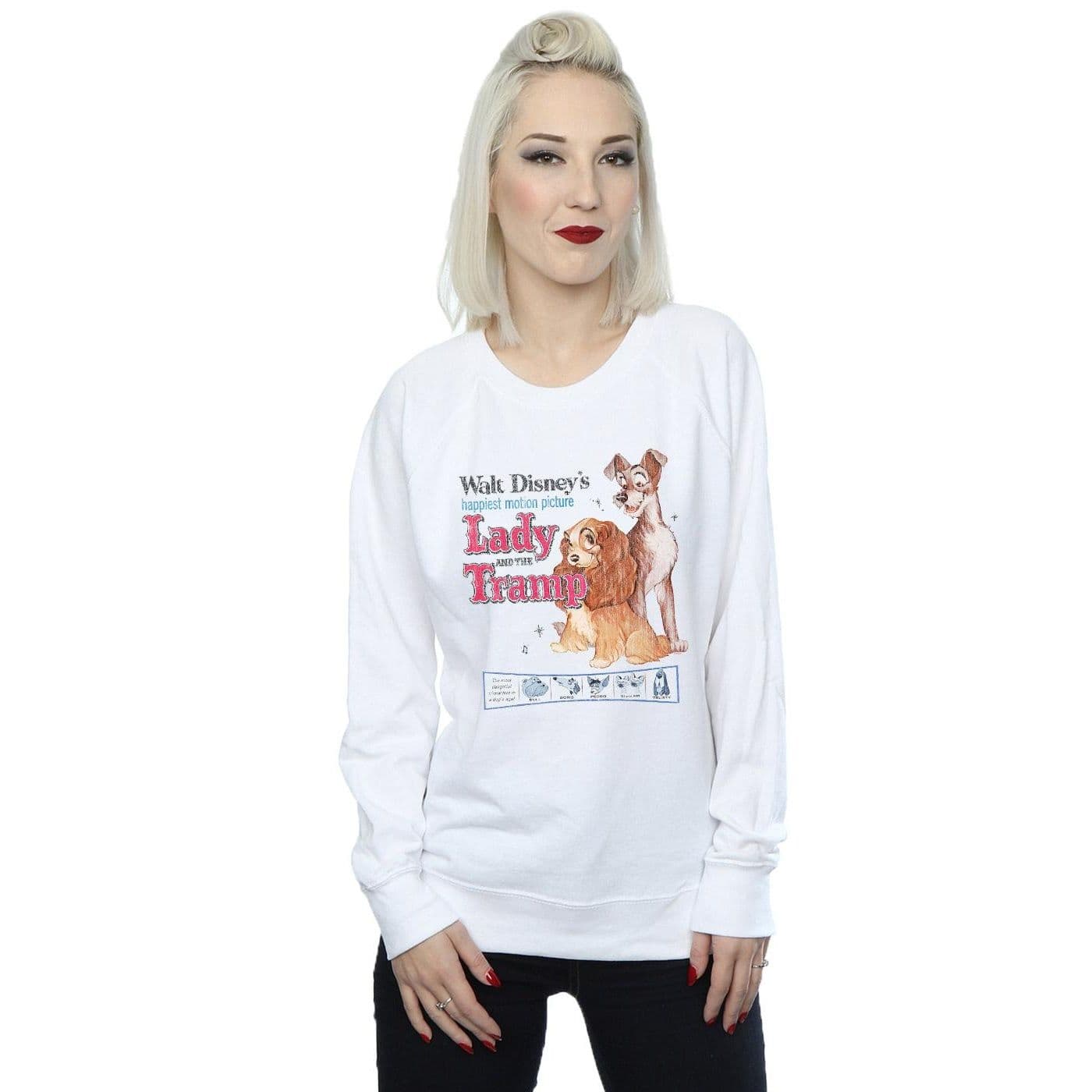 & Tramp Distressed Classic Poster Sweatshirt