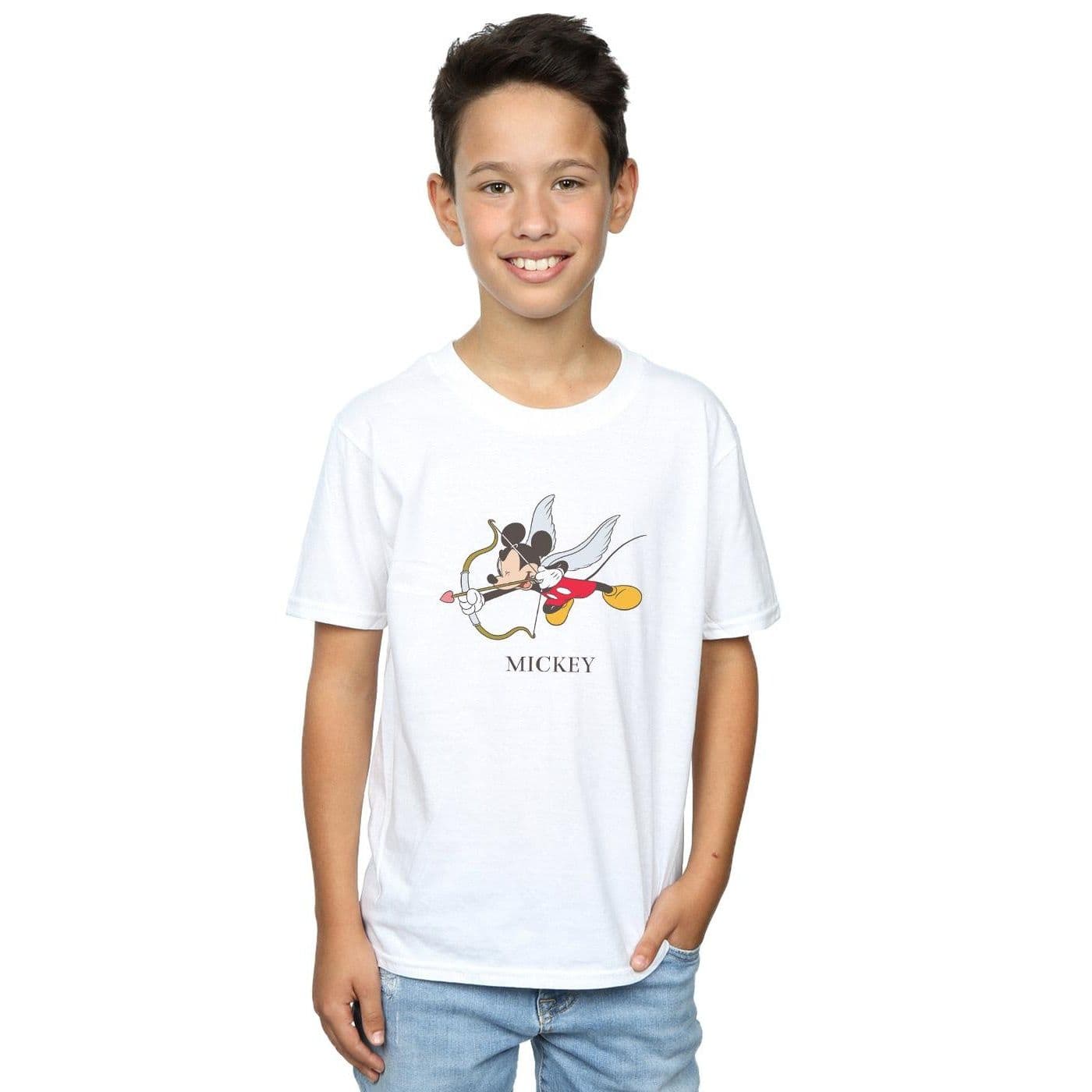 Mickey Mouse Love Cherub T Shirt