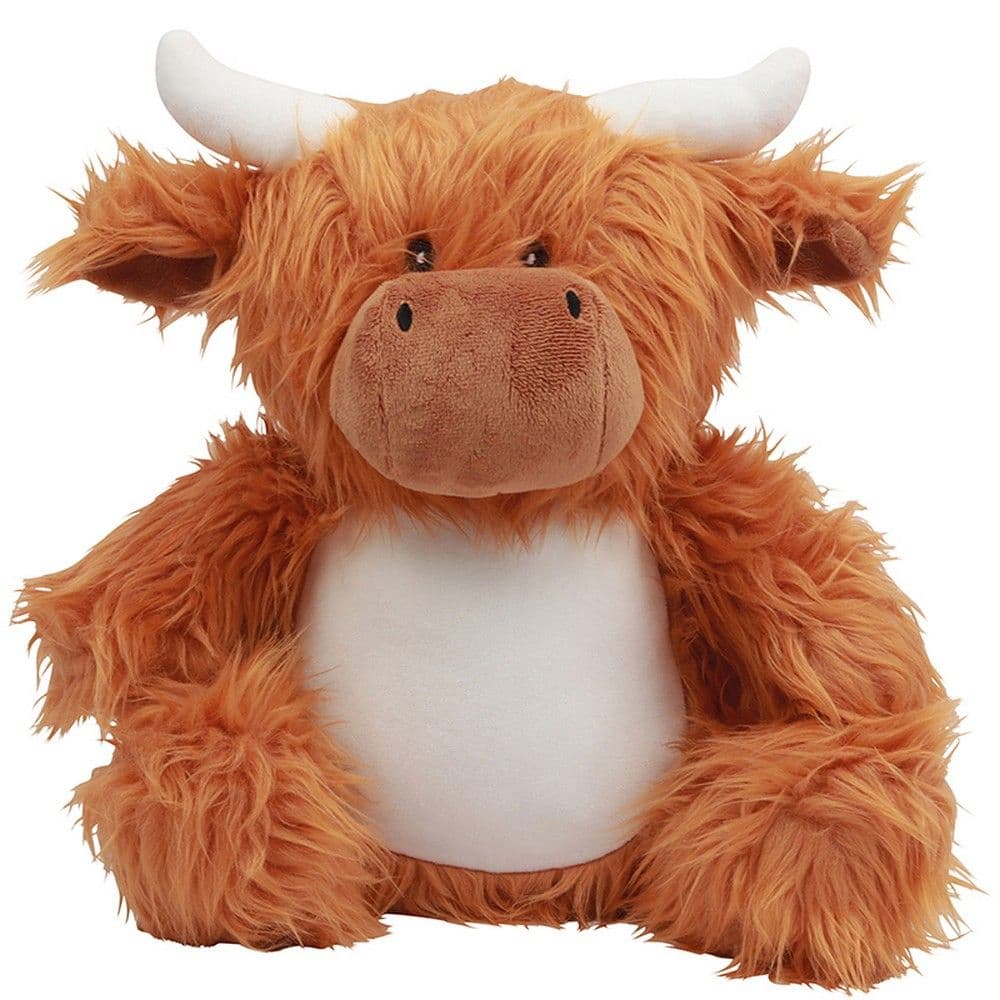 Zippie Highland Cow Plush Toy