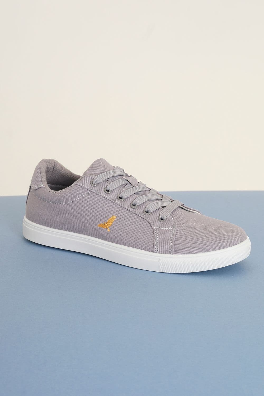 Canvas Lace Up Trainers