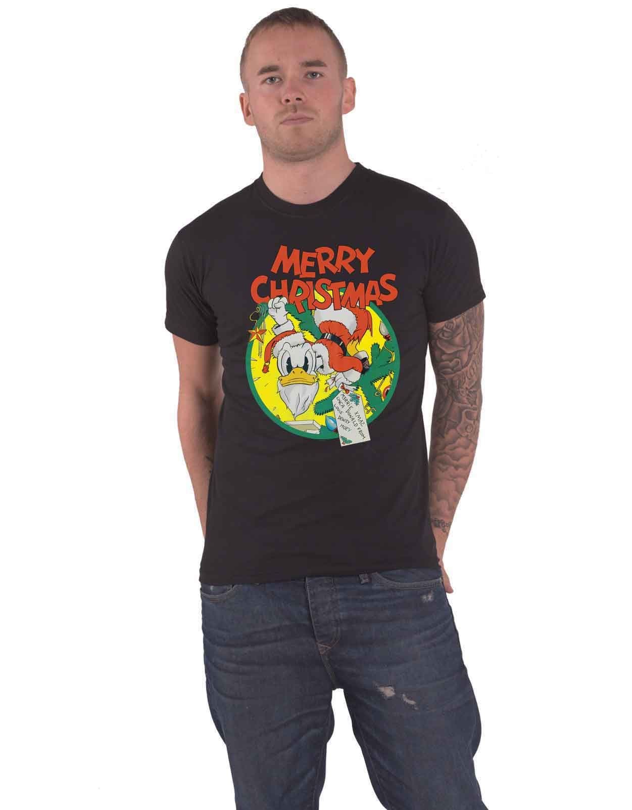 Donald Duck Merry Duckmas T Shirt