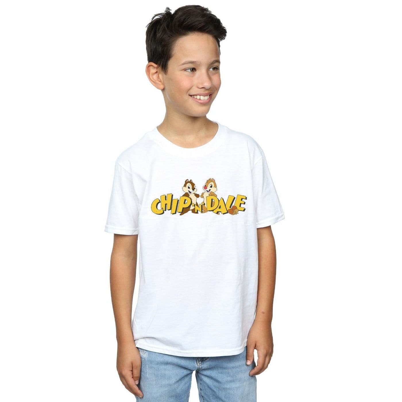 Chip Dale Character Logo T Shirt