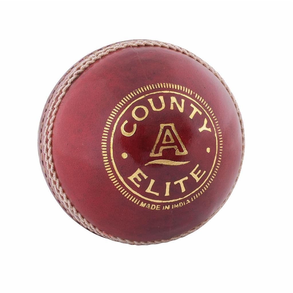 County Elite Leather Cricket Ball