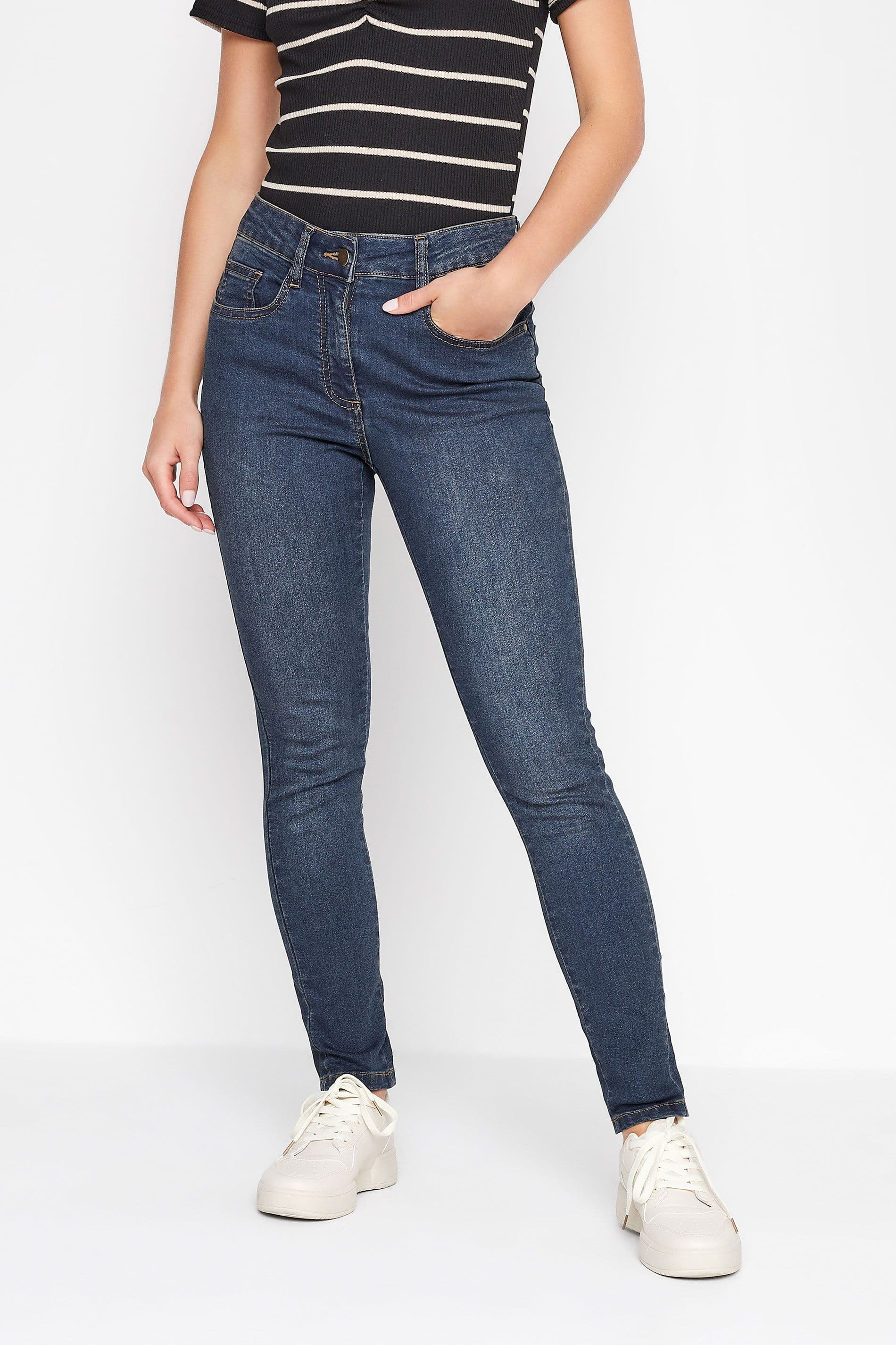PixieGirl Women's Petite Skinny Jeans in Indigo | Size: 6S