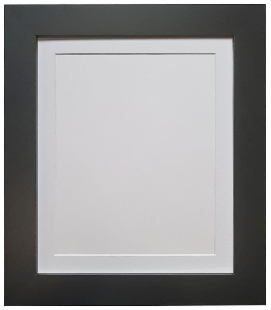 Metro Frame White Mount Image x 8 Inch