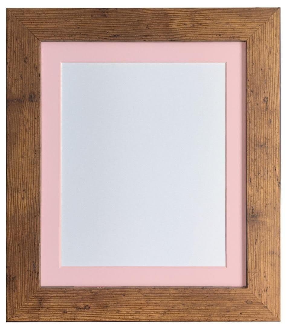 Metro Vintage Wood Frame Mount Image x 11 Inch