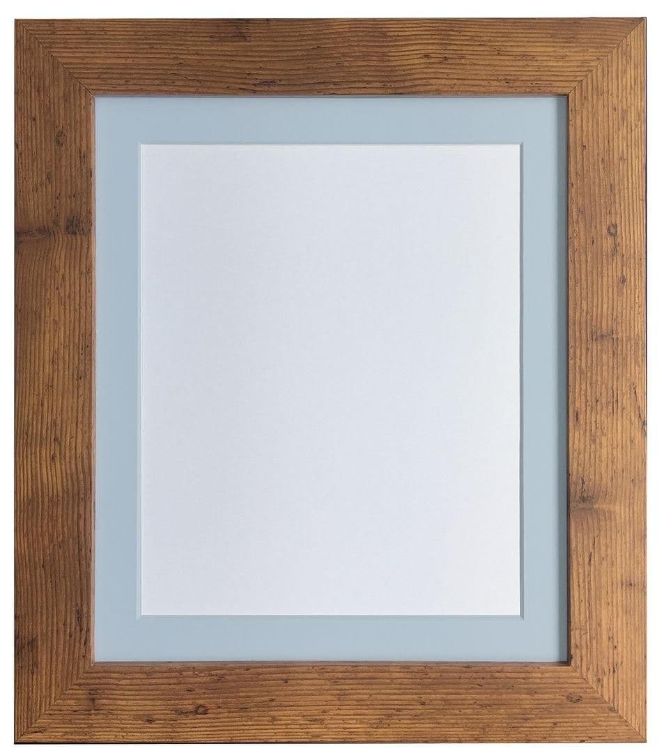 Metro Vintage Wood Frame Mount 50 x 70CM Image A2
