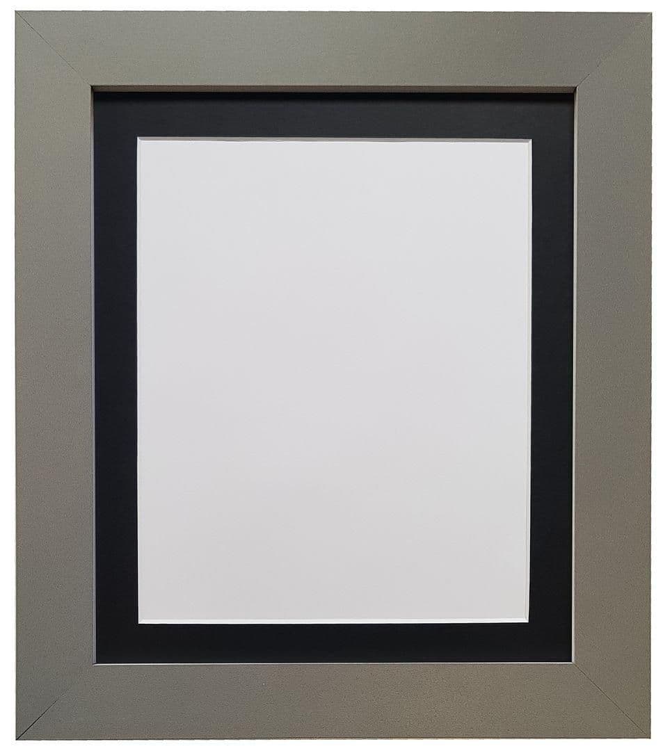 Metro Dark Grey Frame Black Mount A2 Image A3