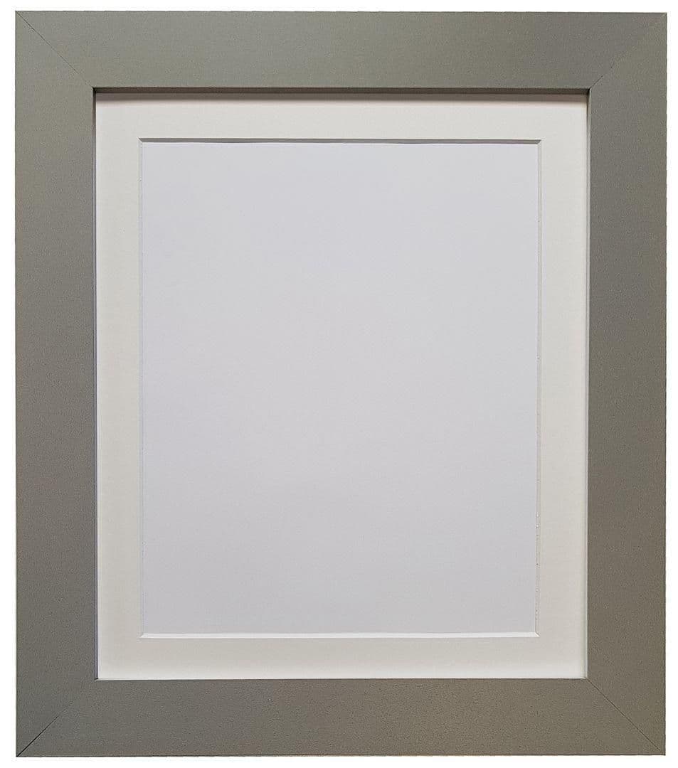 Metro Dark Grey Frame Ivory Mount 40 x 50CM Image A3