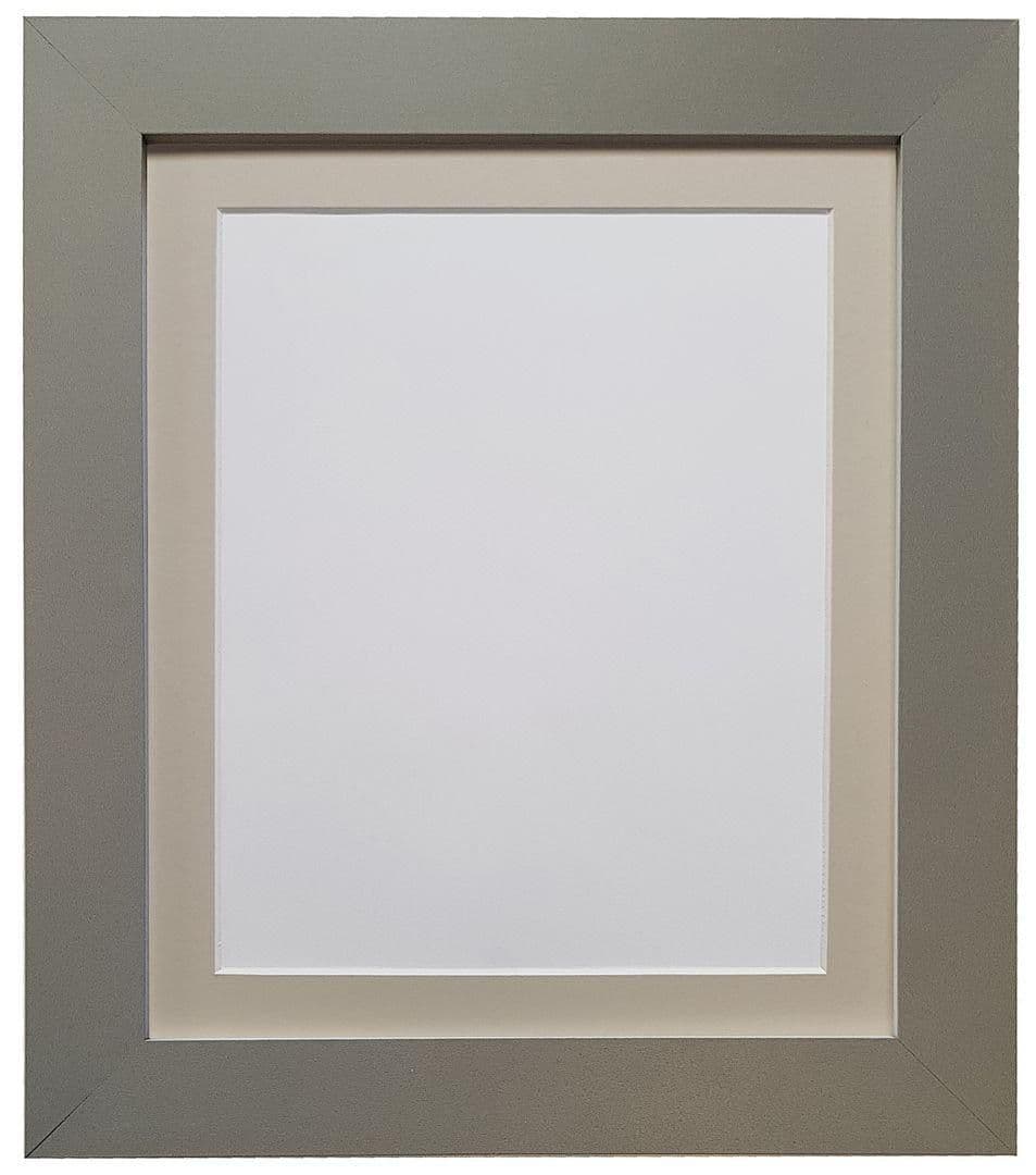 Metro Dark Grey Frame Light Grey Mount A4 Image x 6