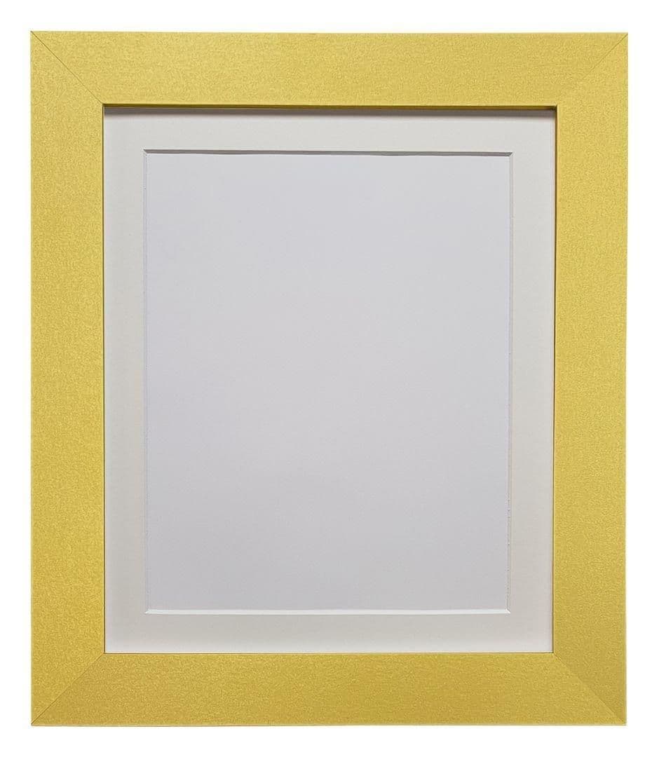 Metro Gold Frame Mount A4 Image x 6