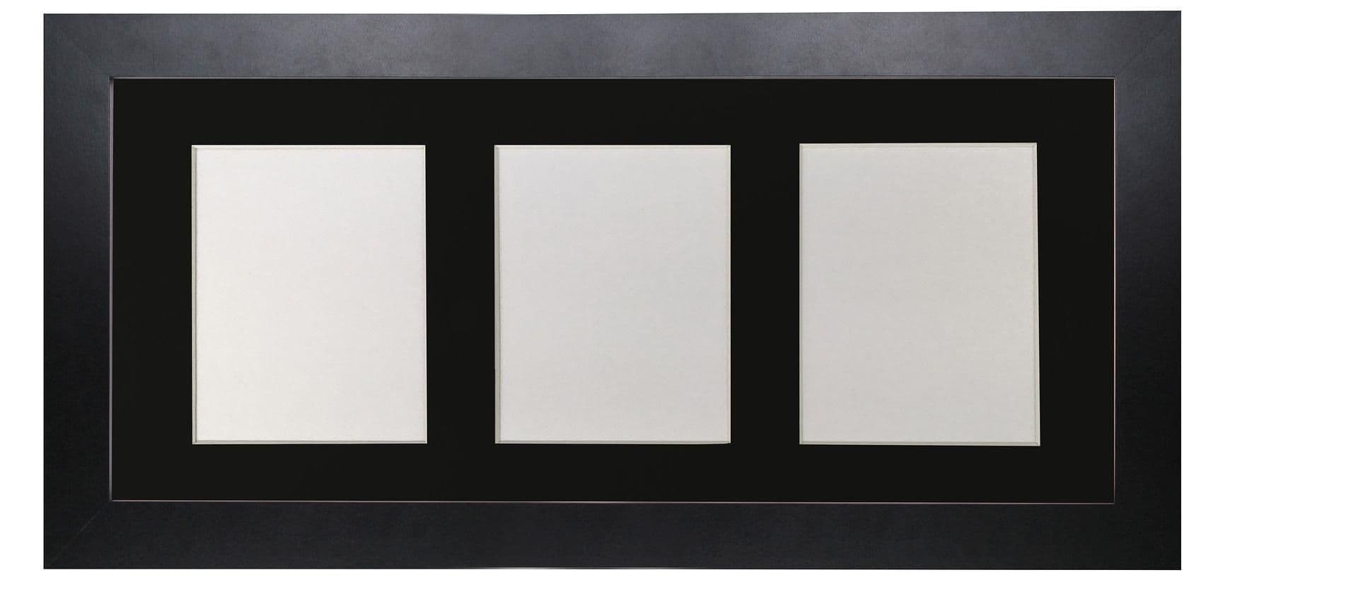 Metro Frame Mount 3 Image Sizes 7 x 5 Inch