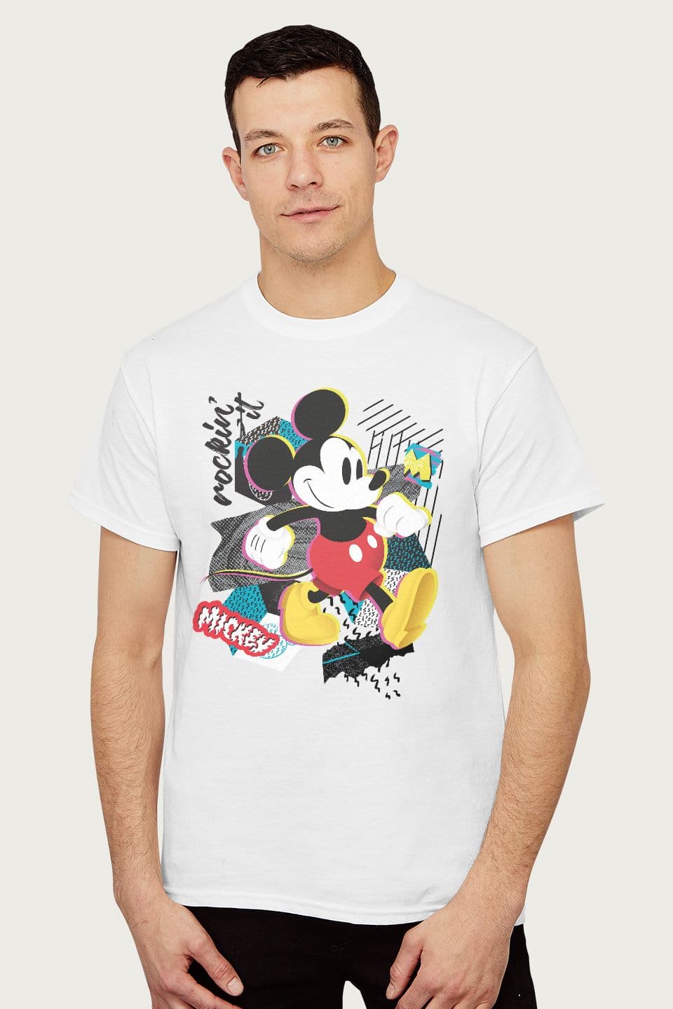Mickey Mouse Rockin It Retro T Shirt