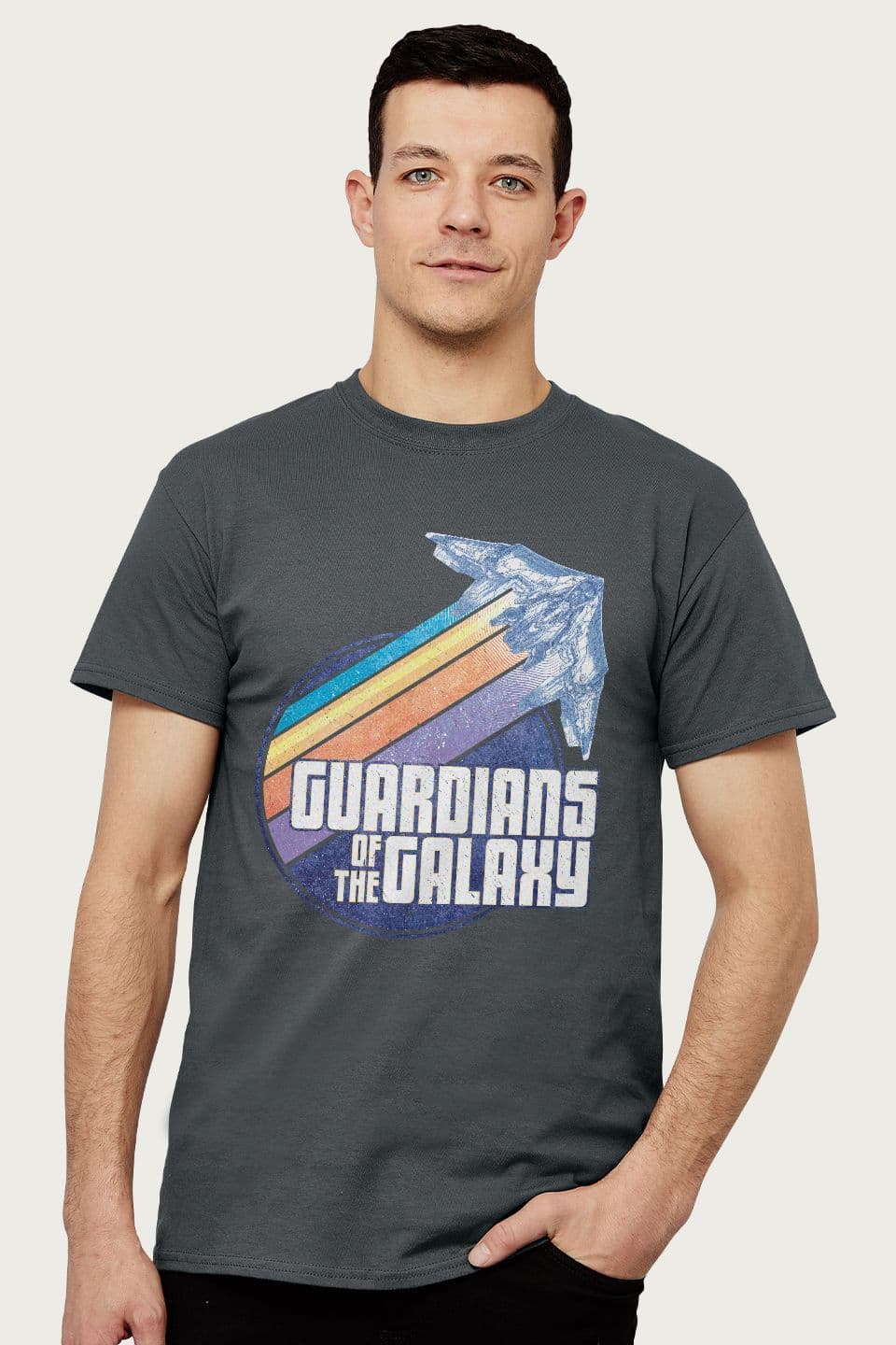 Guardians Galaxy Ship Streaks T Shirt