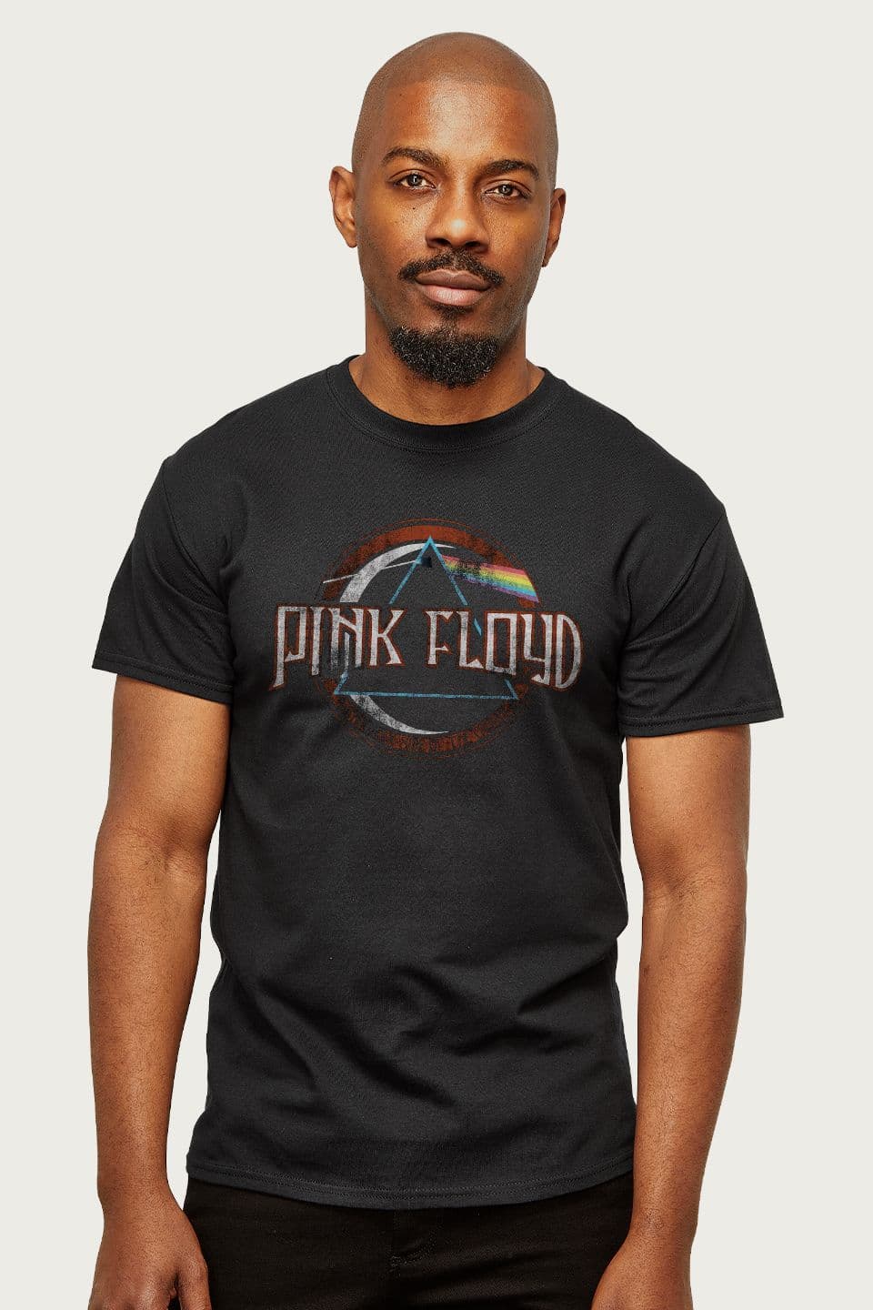 Dark Side Moon Vintage Logo T Shirt